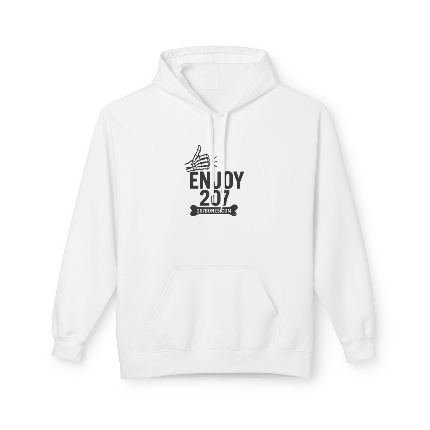 Enjoy 2017 Unisex Fleece Hoodie, Comfortable Gift, Casual Wear, Party Outfit, Cozy Layering Piece, Birthday Gift