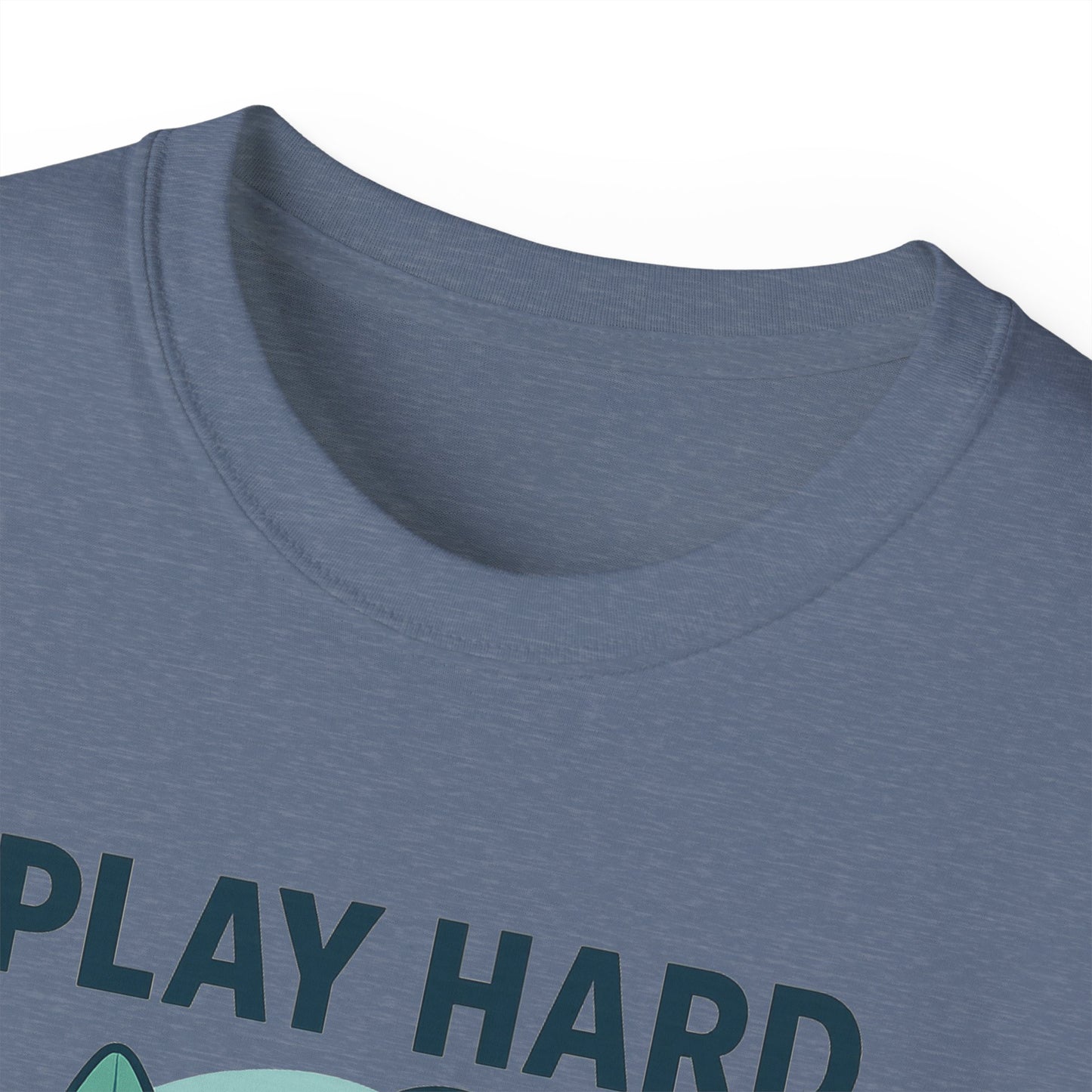 Play Hard Bone Harder Tee, Fun Skeleton Shirt, Summer Vibes Tee, Beach Lover Gift, Halloween Party Tee, Casual Everyday Wear