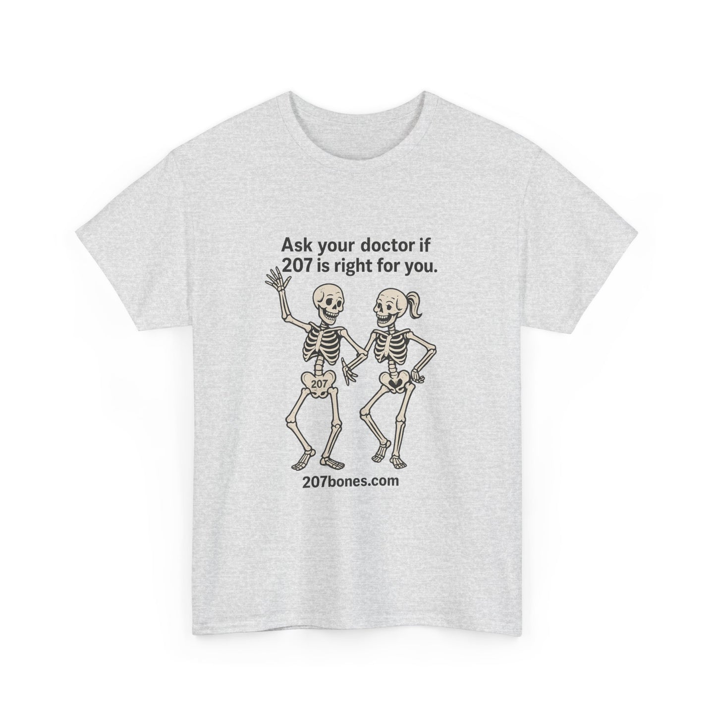 Humorous Skeleton Tee - Perfect for Halloween, Gifts, Parties, Casual Wear, Sarcastic Doctor Joke Shirt