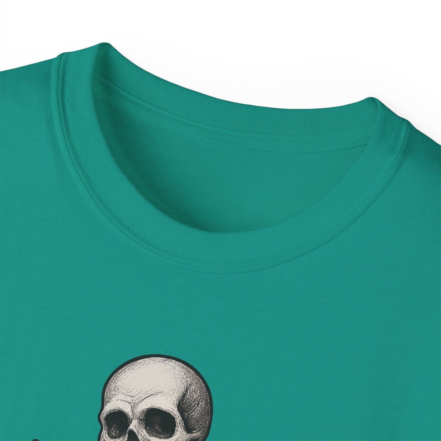 Skeleton Humor Tee: Perfect for Halloween, Parties, Birthdays, Casual Outfits, Gifts