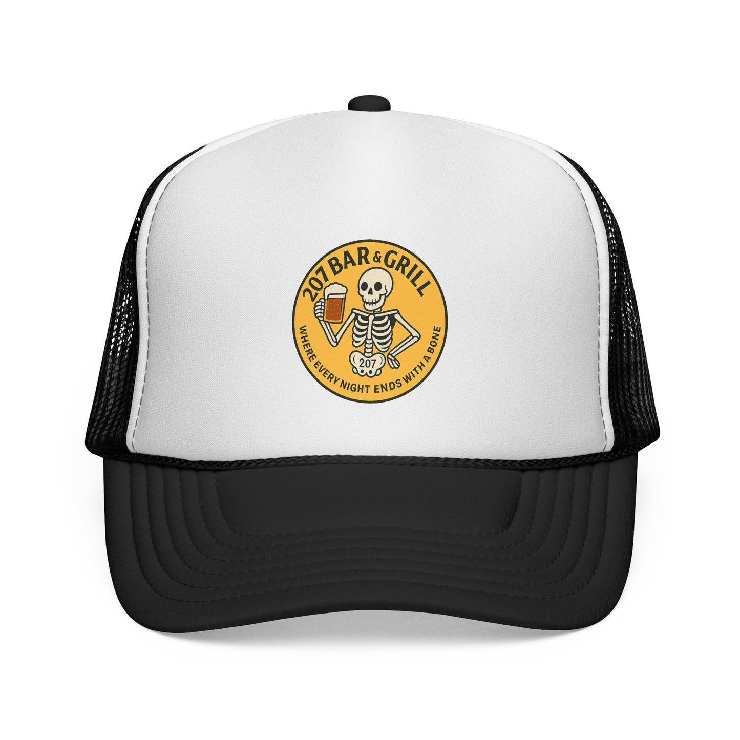 Fun and Quirky Trucker Cap, Camping, Casual Days, Gifts for Bar Lovers