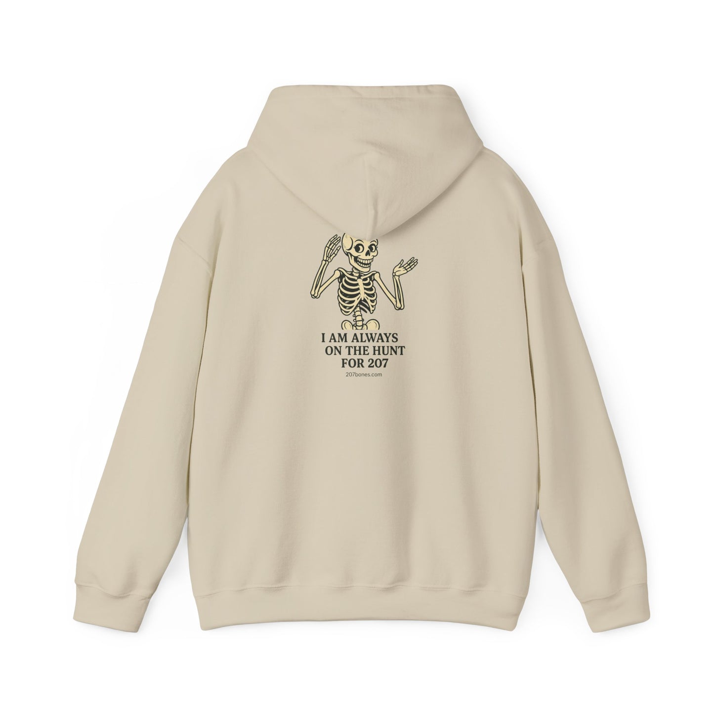 Stylish Unisex Hoodie with Playful Skeleton Design - Cozy, Casual, Perfect for All Seasons, Ideal Gift for Halloween and Trendy Wearers.