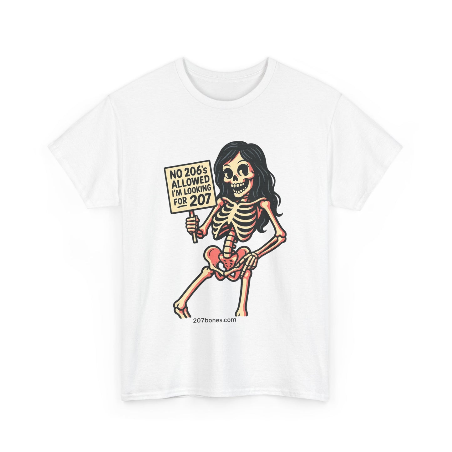 Skeleton Protest Unisex Tee - Fun Graphic T-Shirt for Halloween, Casual Wear, Gift for Friends, Vintage Style, Statement Shirt