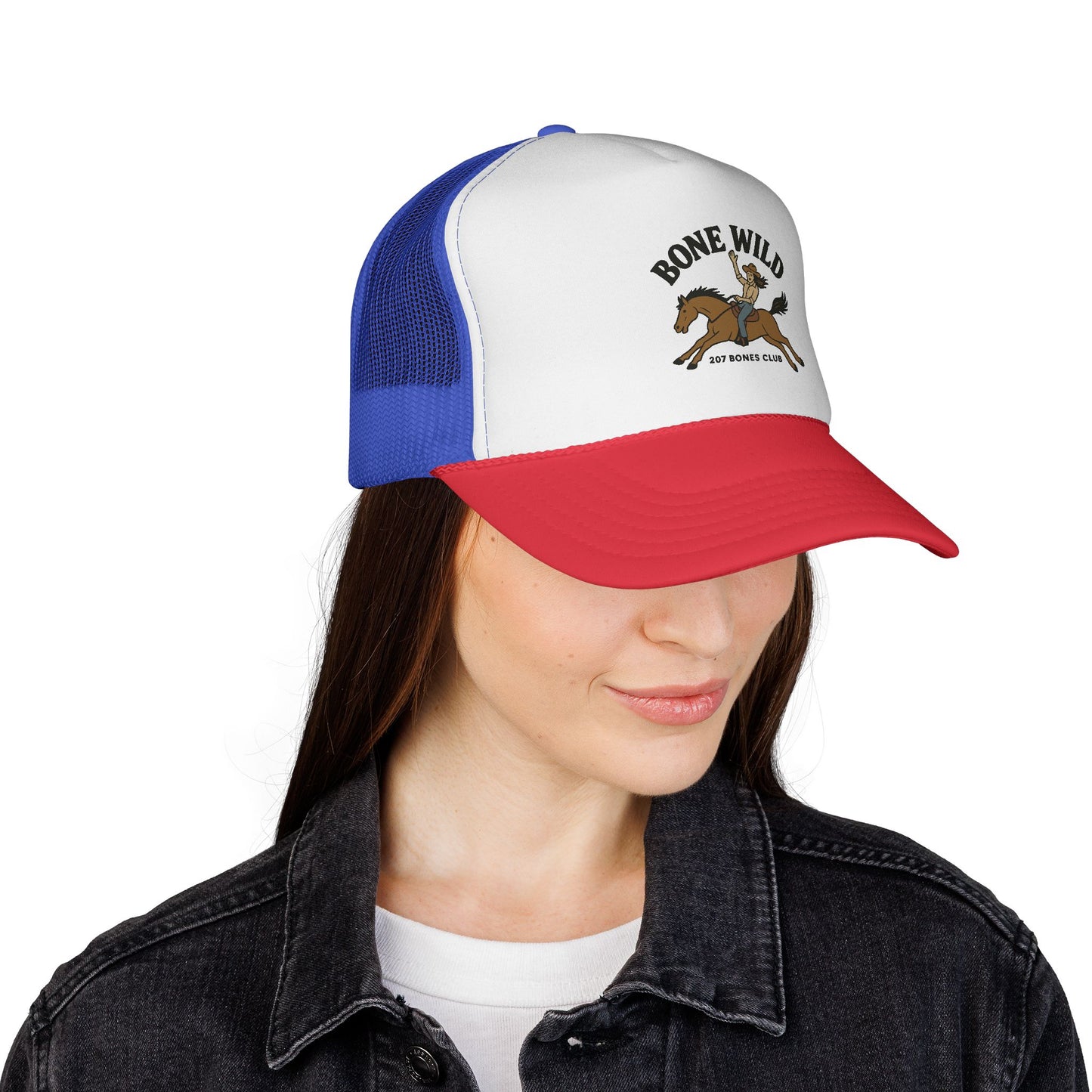 Bone Wild Foam Trucker Cap - Casual Style