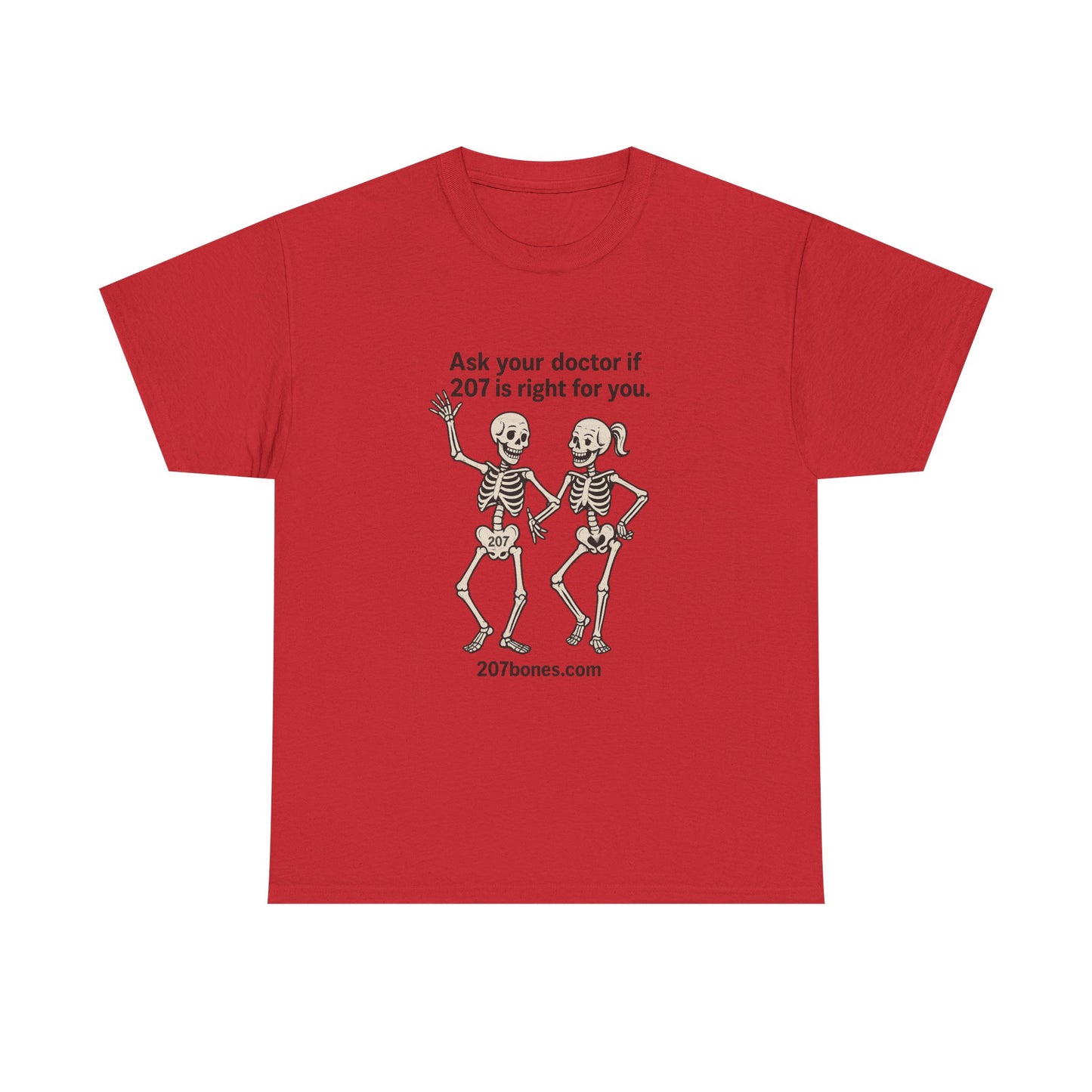 Humorous Skeleton Tee - Perfect for Halloween, Gifts, Parties, Casual Wear, Sarcastic Doctor Joke Shirt
