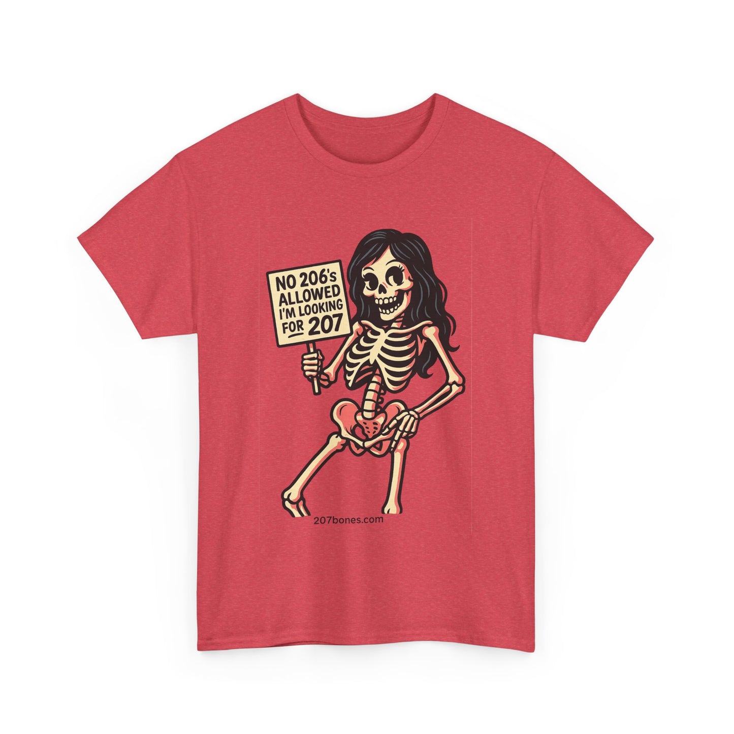 Skeleton Protest Unisex Tee - Fun Graphic T-Shirt for Halloween, Casual Wear, Gift for Friends, Vintage Style, Statement Shirt