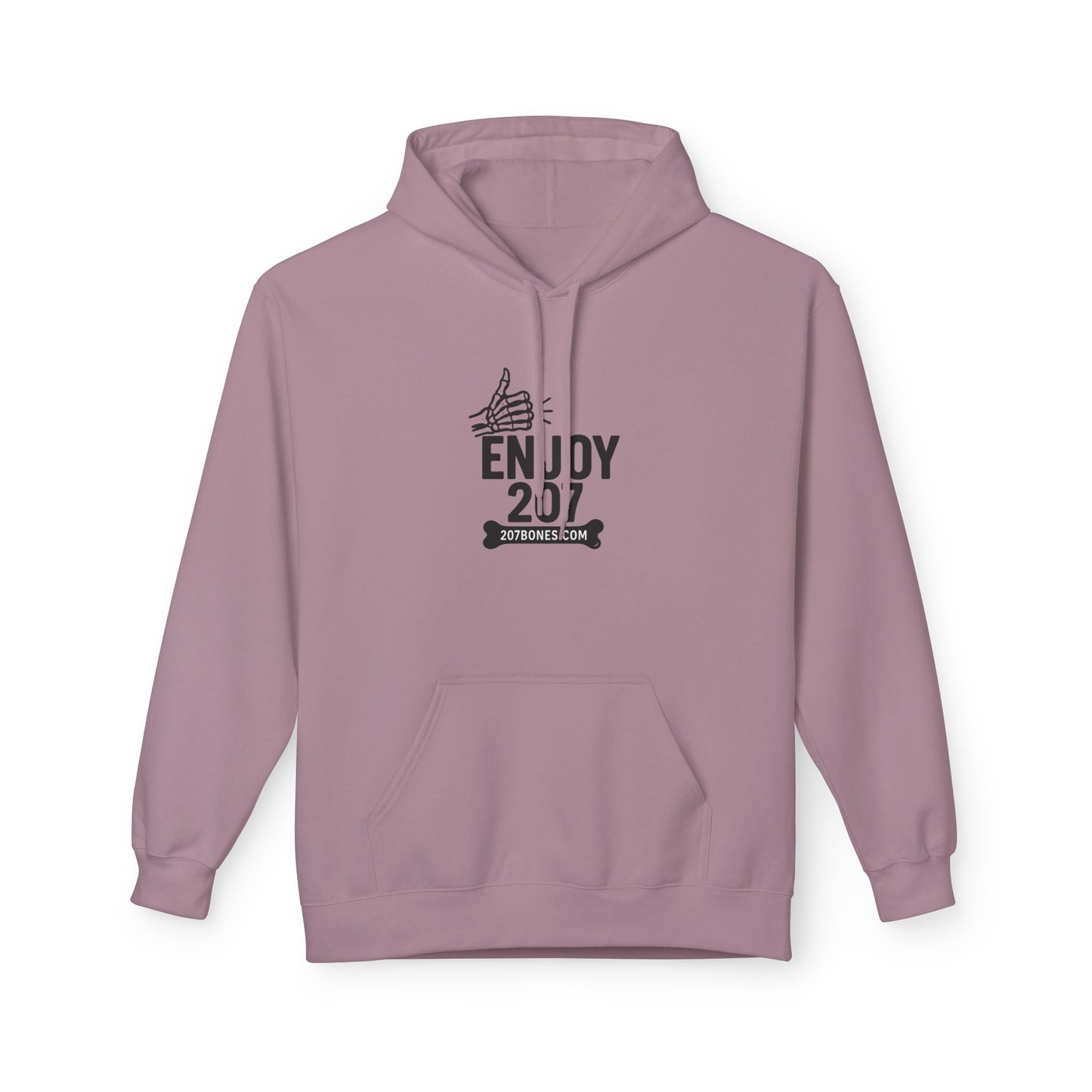 Enjoy 2017 Unisex Fleece Hoodie, Comfortable Gift, Casual Wear, Party Outfit, Cozy Layering Piece, Birthday Gift
