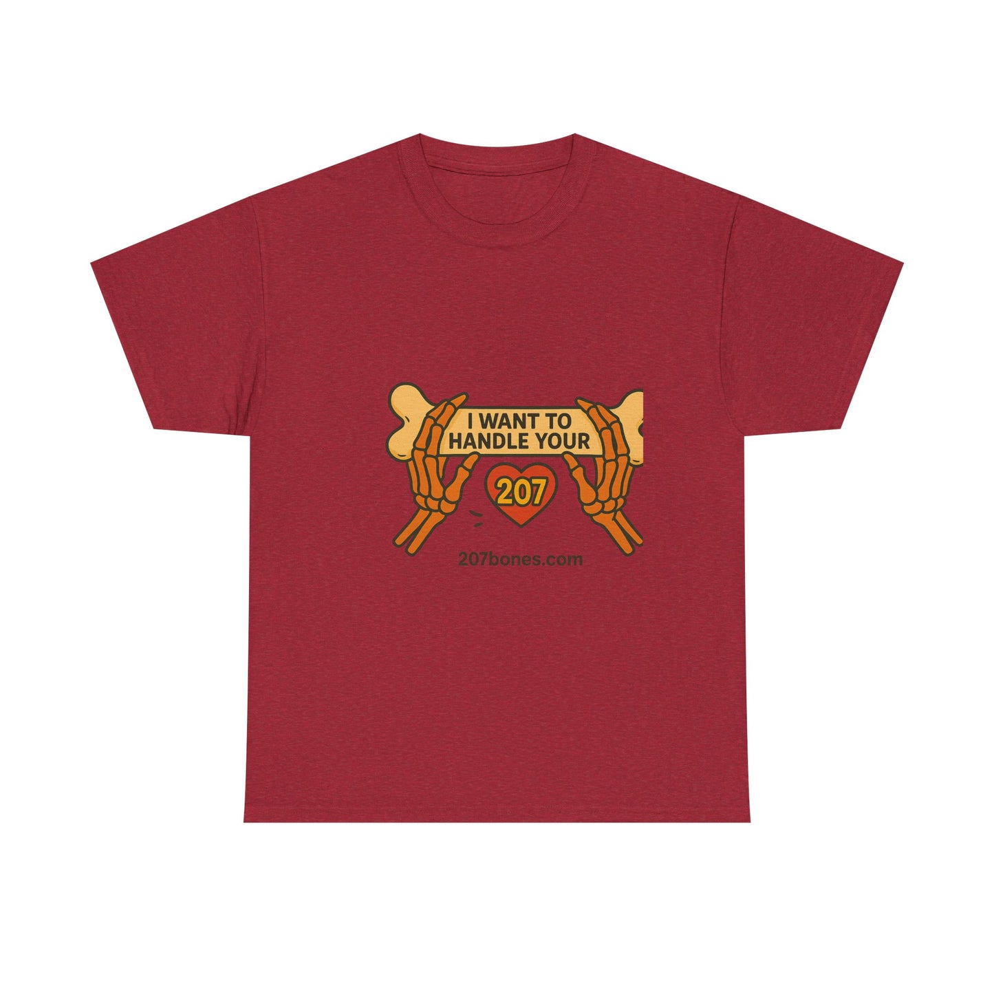Playful Pet-Themed Tee: 'I Want to Handle Your Bones' Unisex T-Shirt, Dog Lovers Gift, Casual Wear, Fun Animal T-Shirt, Birthday Gift