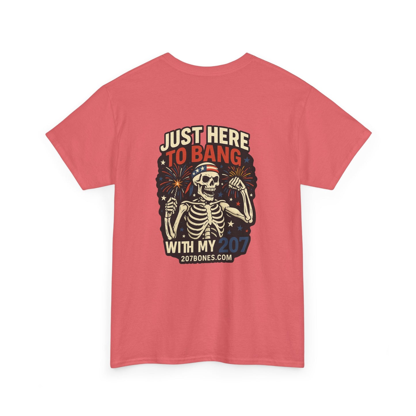 Fun Unisex Cotton Tee - Skeleton Graphic, Casual Wear, Halloween Party Shirt, Gift for Friends, Summer Essentials