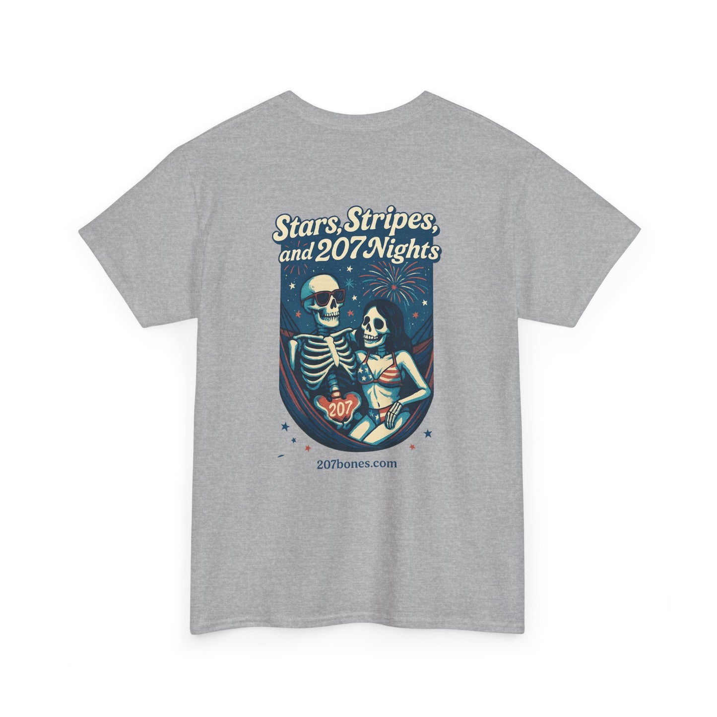 Fun Skeleton Graphic Tee, Halloween Shirt, Unisex Casual Cotton T-Shirt, Skull Print, Gift for Friends, Festival Apparel