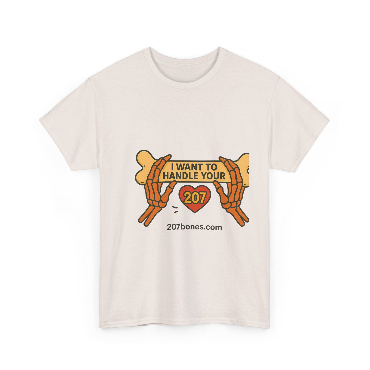 Playful Pet-Themed Tee: 'I Want to Handle Your Bones' Unisex T-Shirt, Dog Lovers Gift, Casual Wear, Fun Animal T-Shirt, Birthday Gift