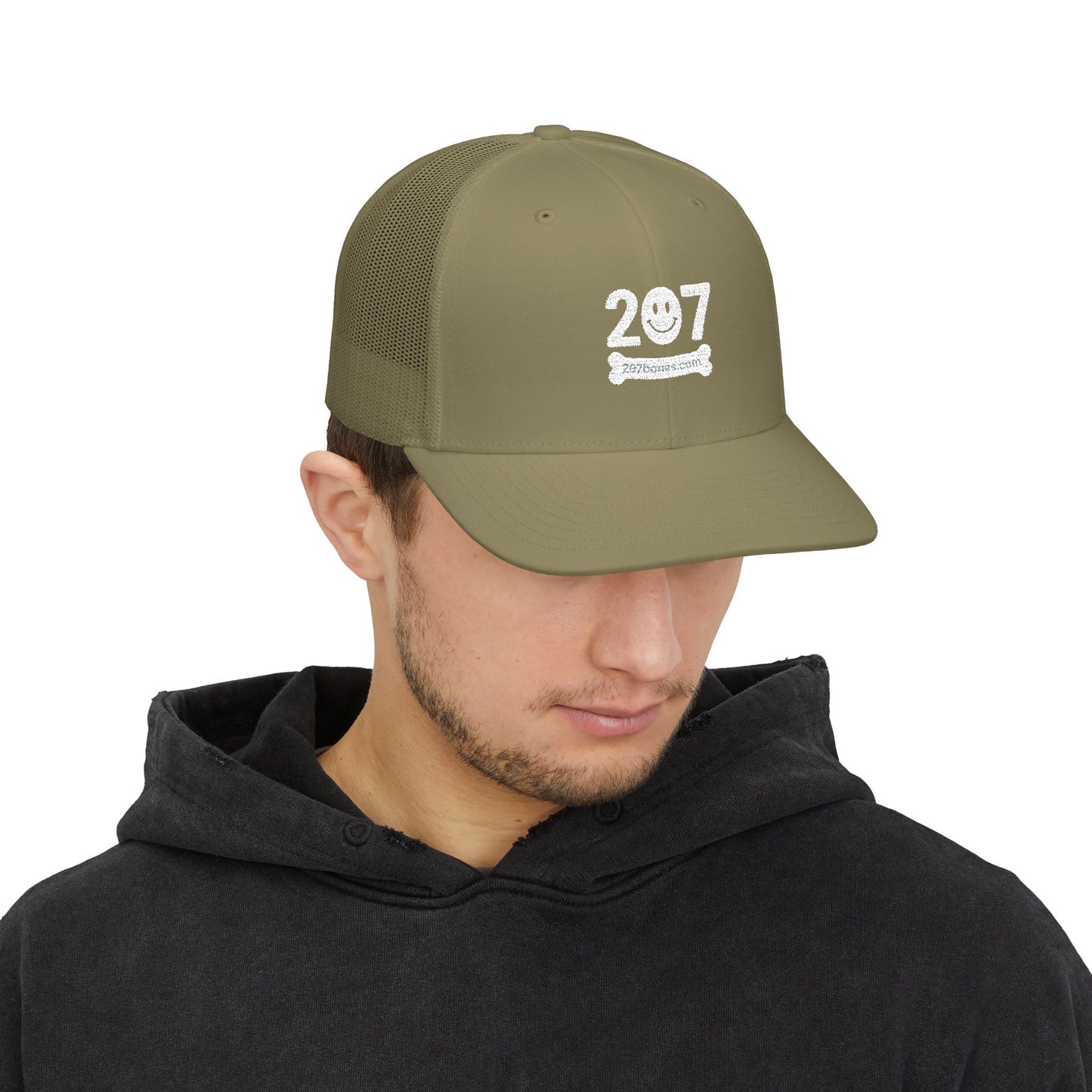 Stylish Embroidered Snapback Trucker Cap, Casual Summer Hat, Gift for Him/Her, Trendy Outdoor Headwear, Adjustable Sports Cap