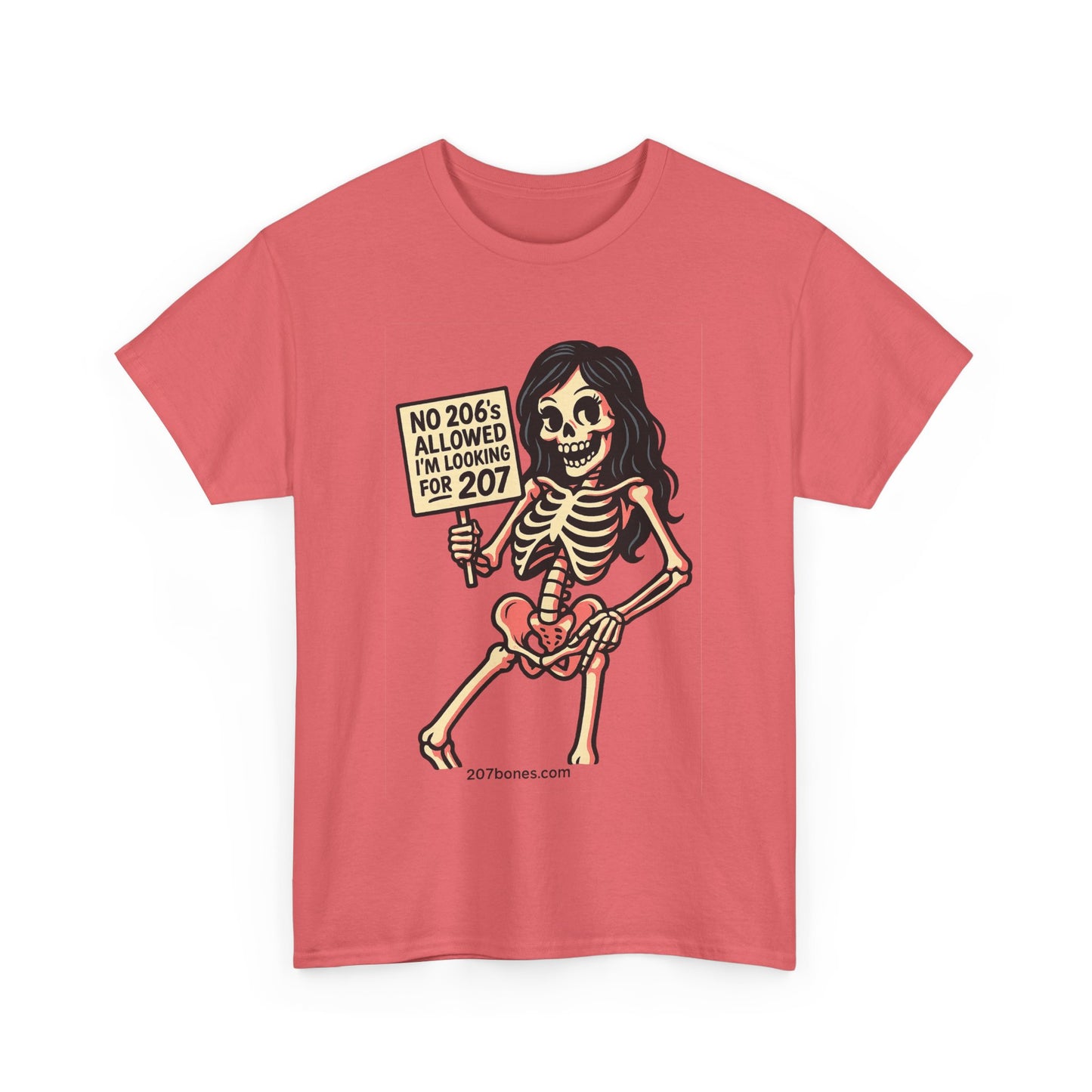 Skeleton Protest Unisex Tee - Fun Graphic T-Shirt for Halloween, Casual Wear, Gift for Friends, Vintage Style, Statement Shirt