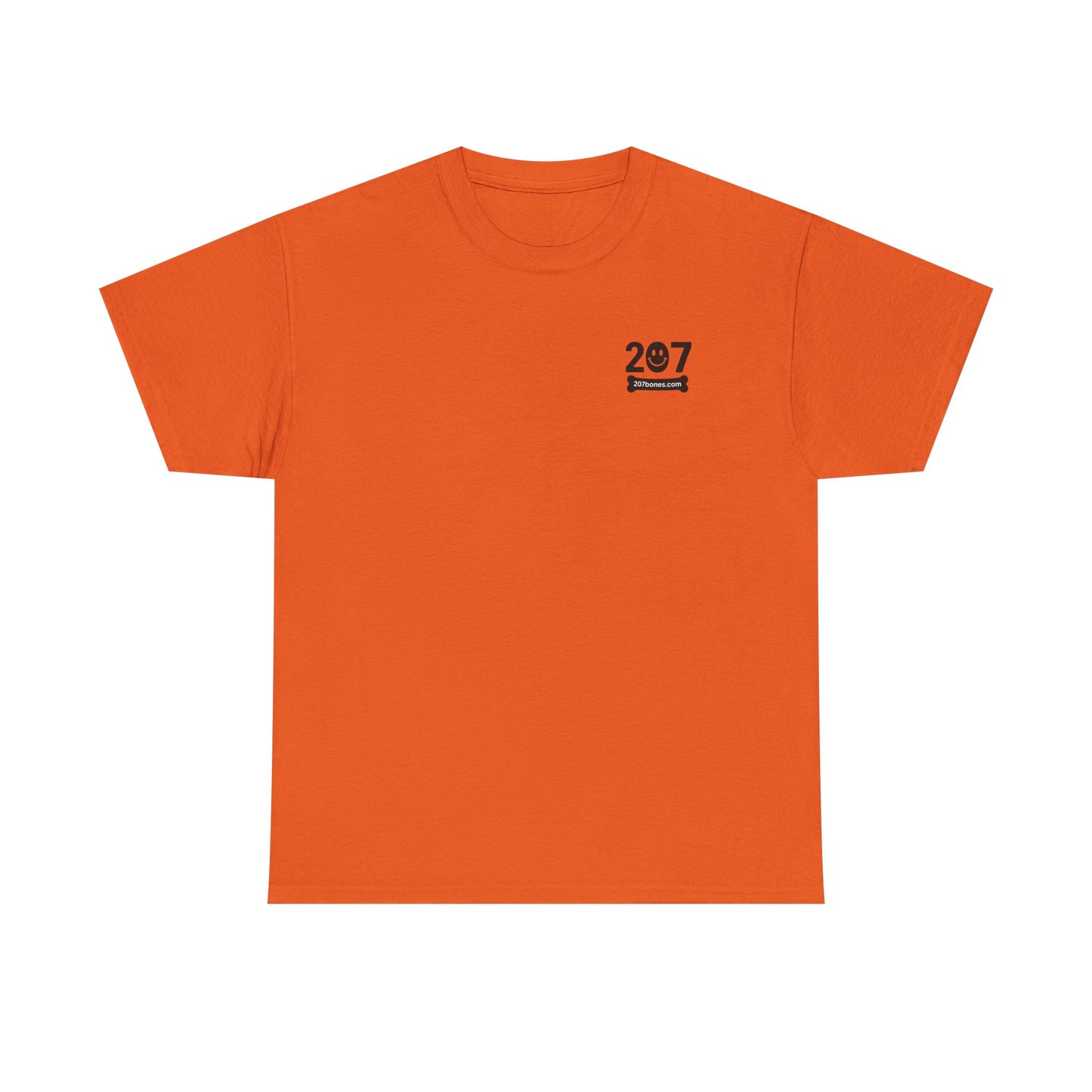 Patriotic Graphic Tee - Born to Bone, Unisex Heavy Cotton T-Shirt, Perfect for BBQs, Independence Day, and Casual Outings