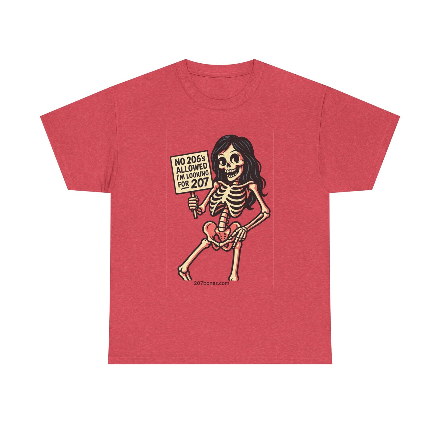 Skeleton Protest Unisex Tee - Fun Graphic T-Shirt for Halloween, Casual Wear, Gift for Friends, Vintage Style, Statement Shirt