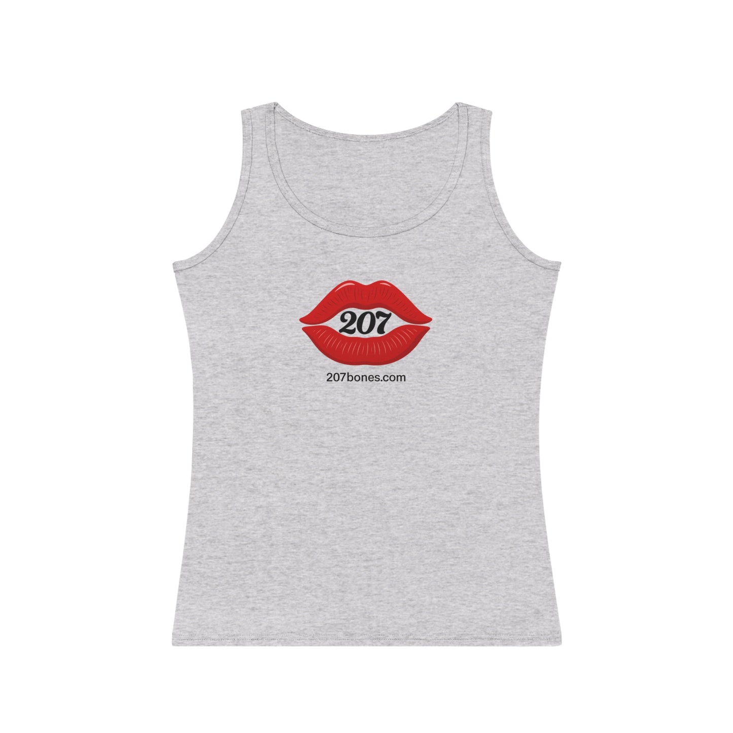 Lips Graphic Women's Tank Top, Summer Fashion, Beachwear, Casual Tee, Gift for Her, Stylish Activewear
