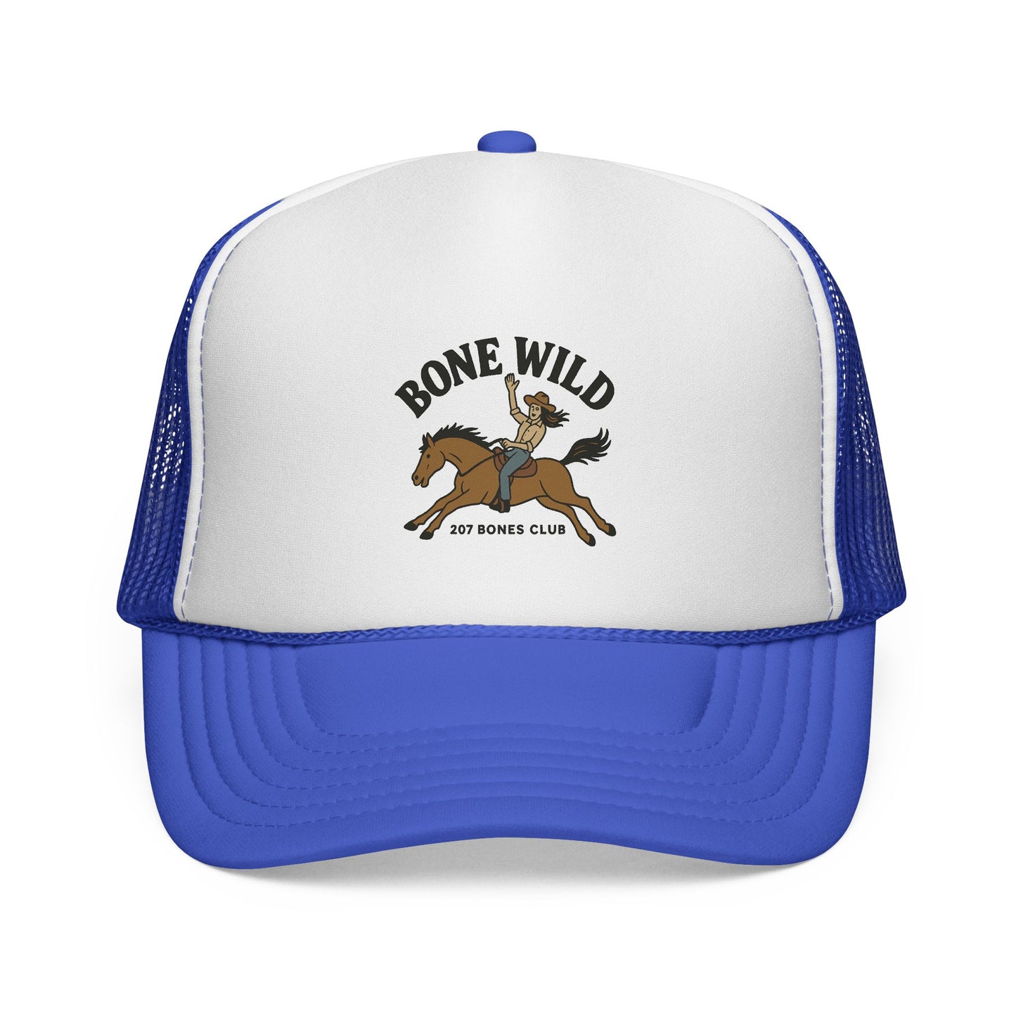 Bone Wild Foam Trucker Cap - Casual Style