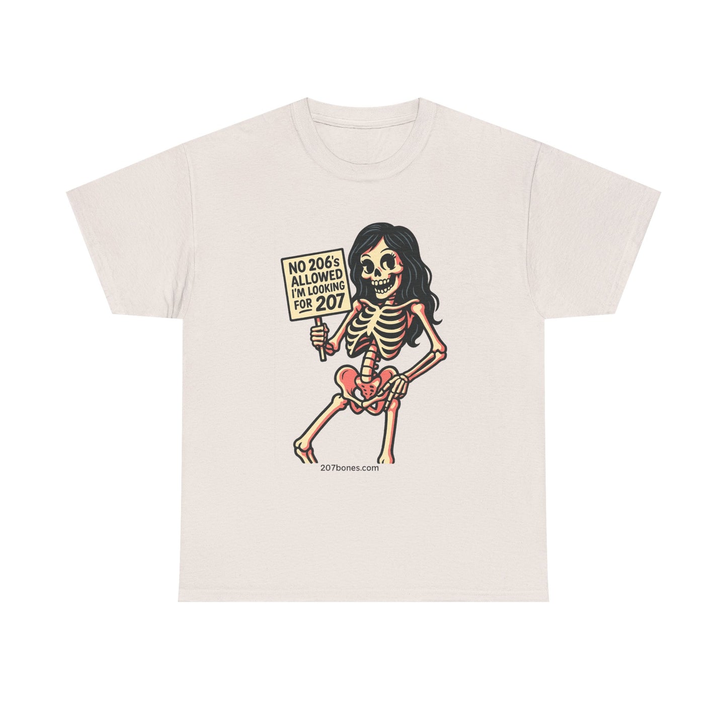 Skeleton Protest Unisex Tee - Fun Graphic T-Shirt for Halloween, Casual Wear, Gift for Friends, Vintage Style, Statement Shirt