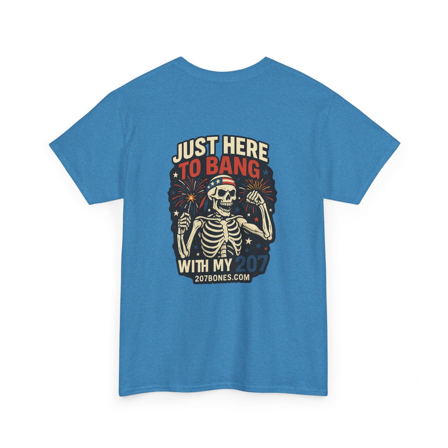 Fun Unisex Cotton Tee - Skeleton Graphic, Casual Wear, Halloween Party Shirt, Gift for Friends, Summer Essentials