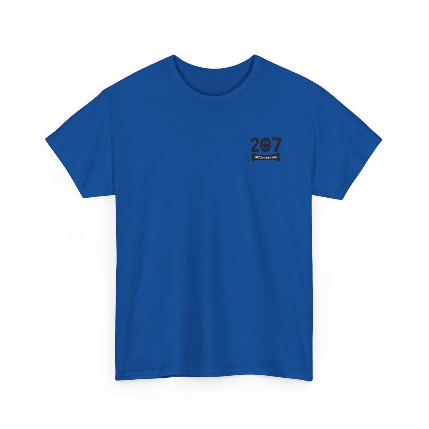 Patriotic Graphic Tee - Born to Bone, Unisex Heavy Cotton T-Shirt, Perfect for BBQs, Independence Day, and Casual Outings