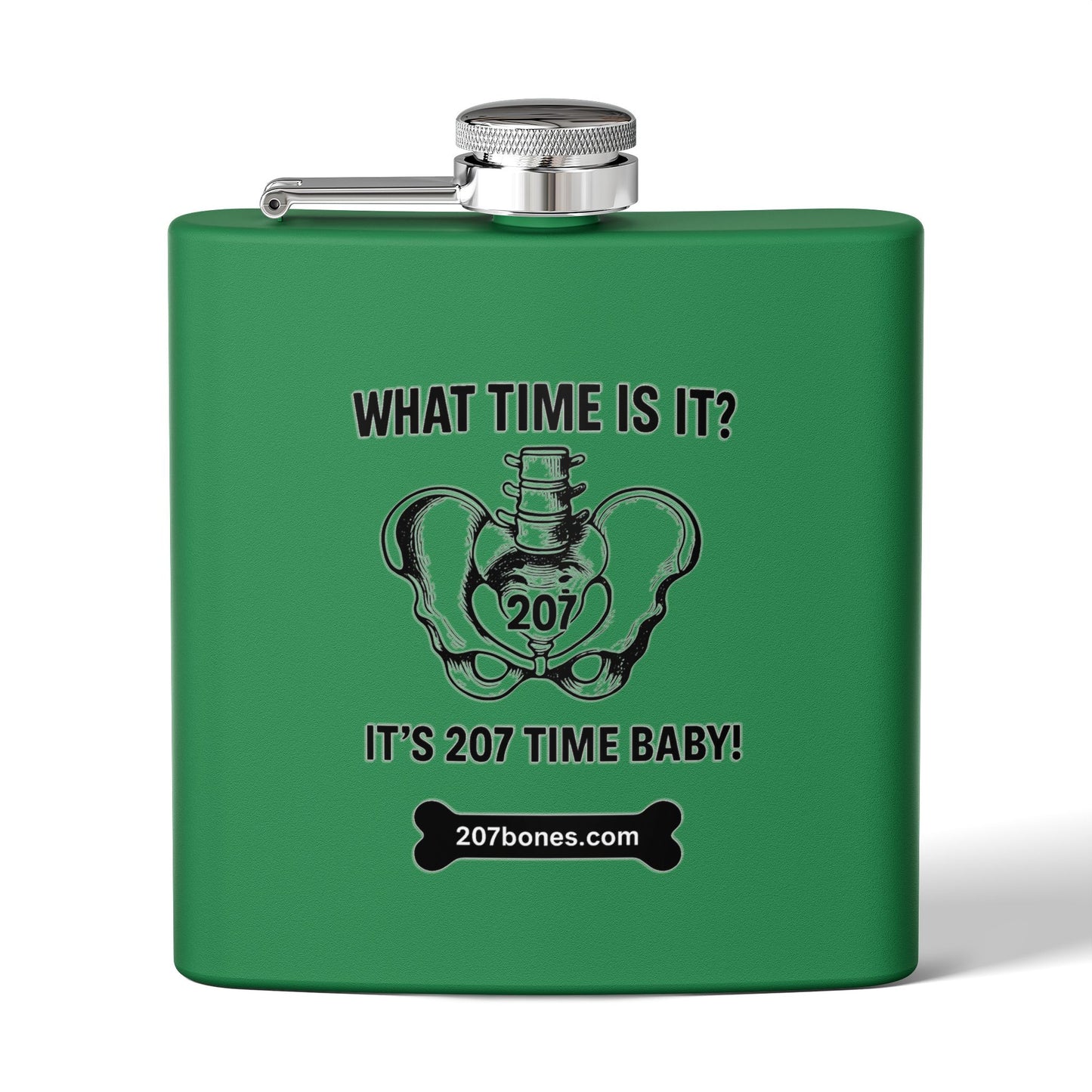 Unique 6oz Stainless Steel Flask | Perfect Gift for Parties, Tailgating, Camping, Birthdays, or As A Gag Gift