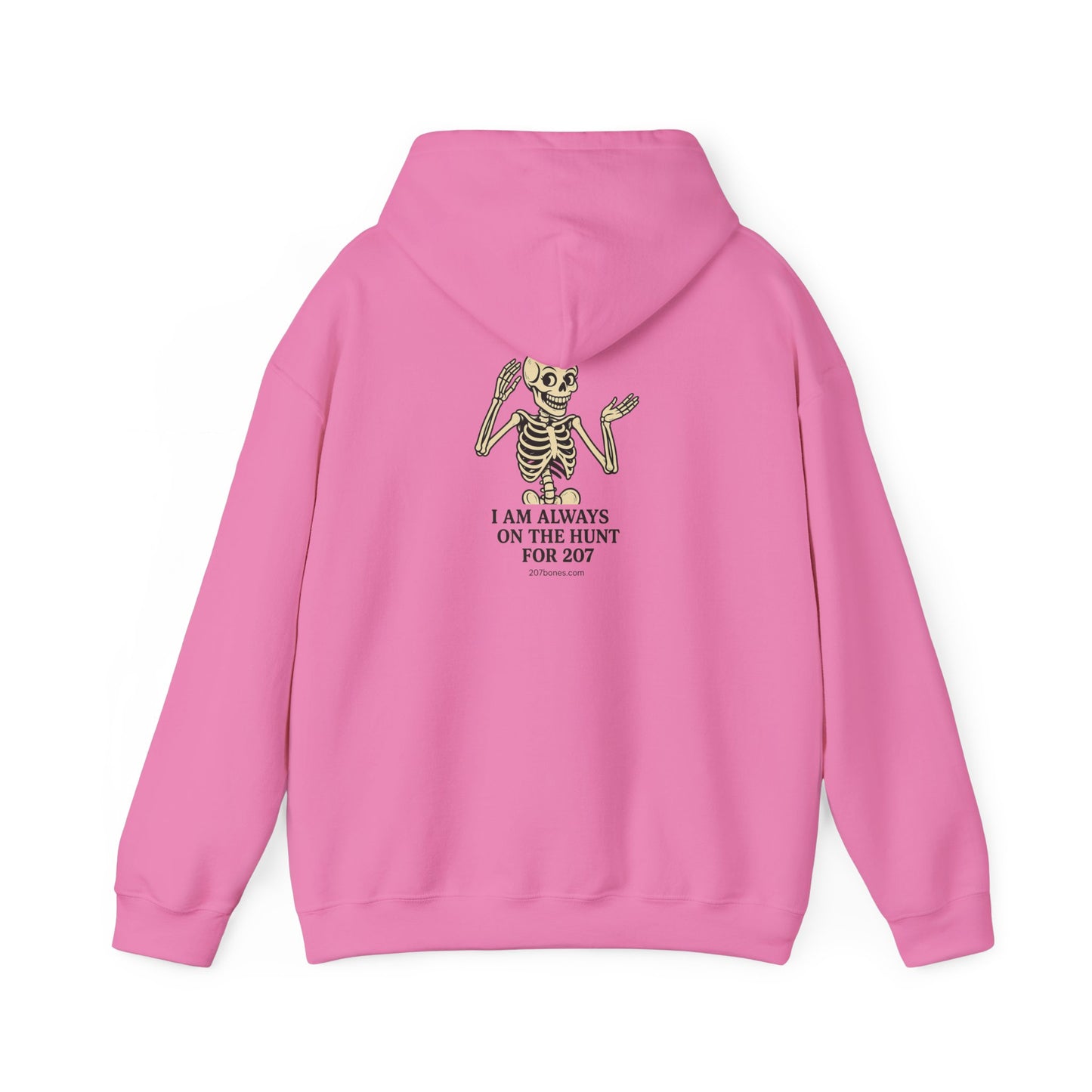Stylish Unisex Hoodie with Playful Skeleton Design - Cozy, Casual, Perfect for All Seasons, Ideal Gift for Halloween and Trendy Wearers.