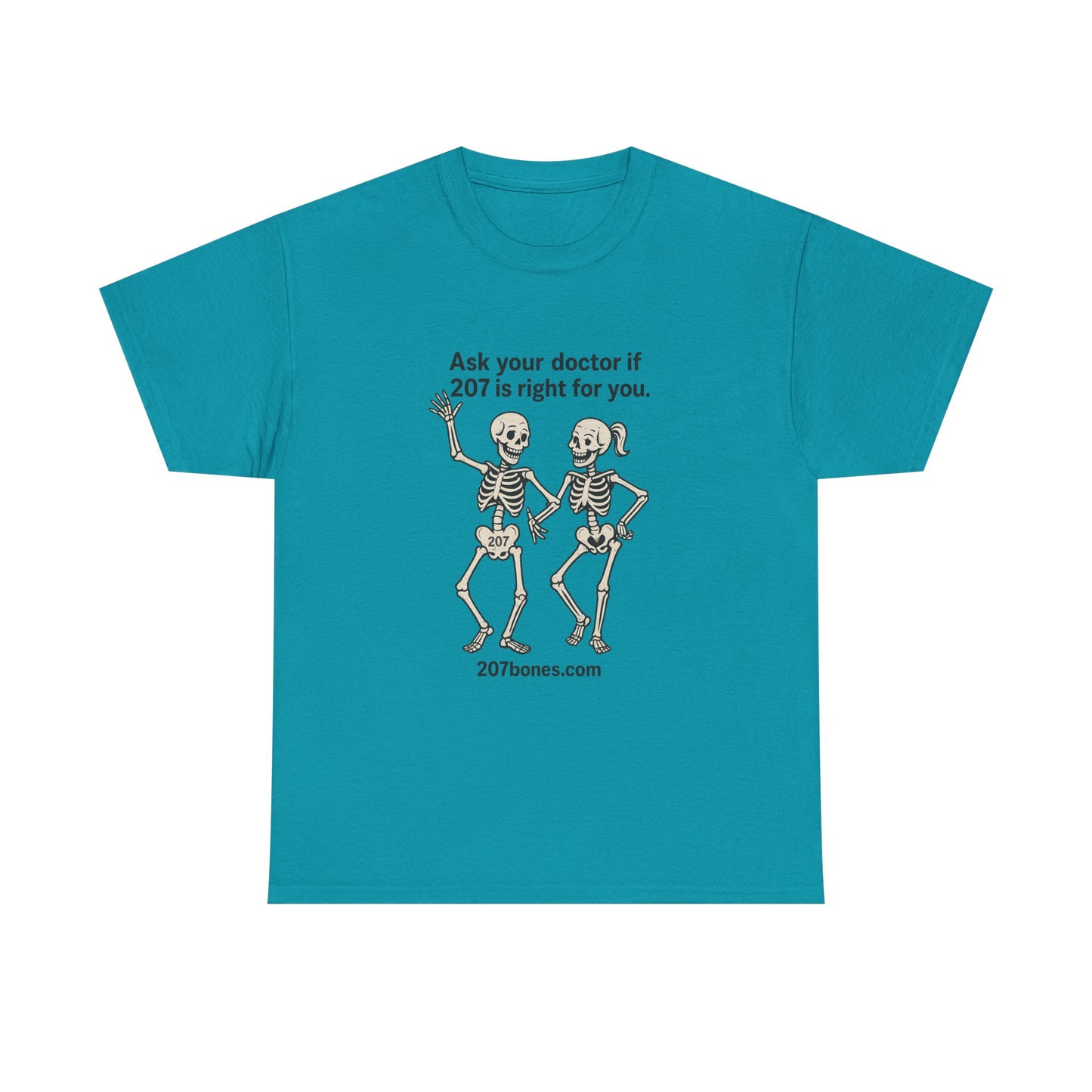 Humorous Skeleton Tee - Perfect for Halloween, Gifts, Parties, Casual Wear, Sarcastic Doctor Joke Shirt