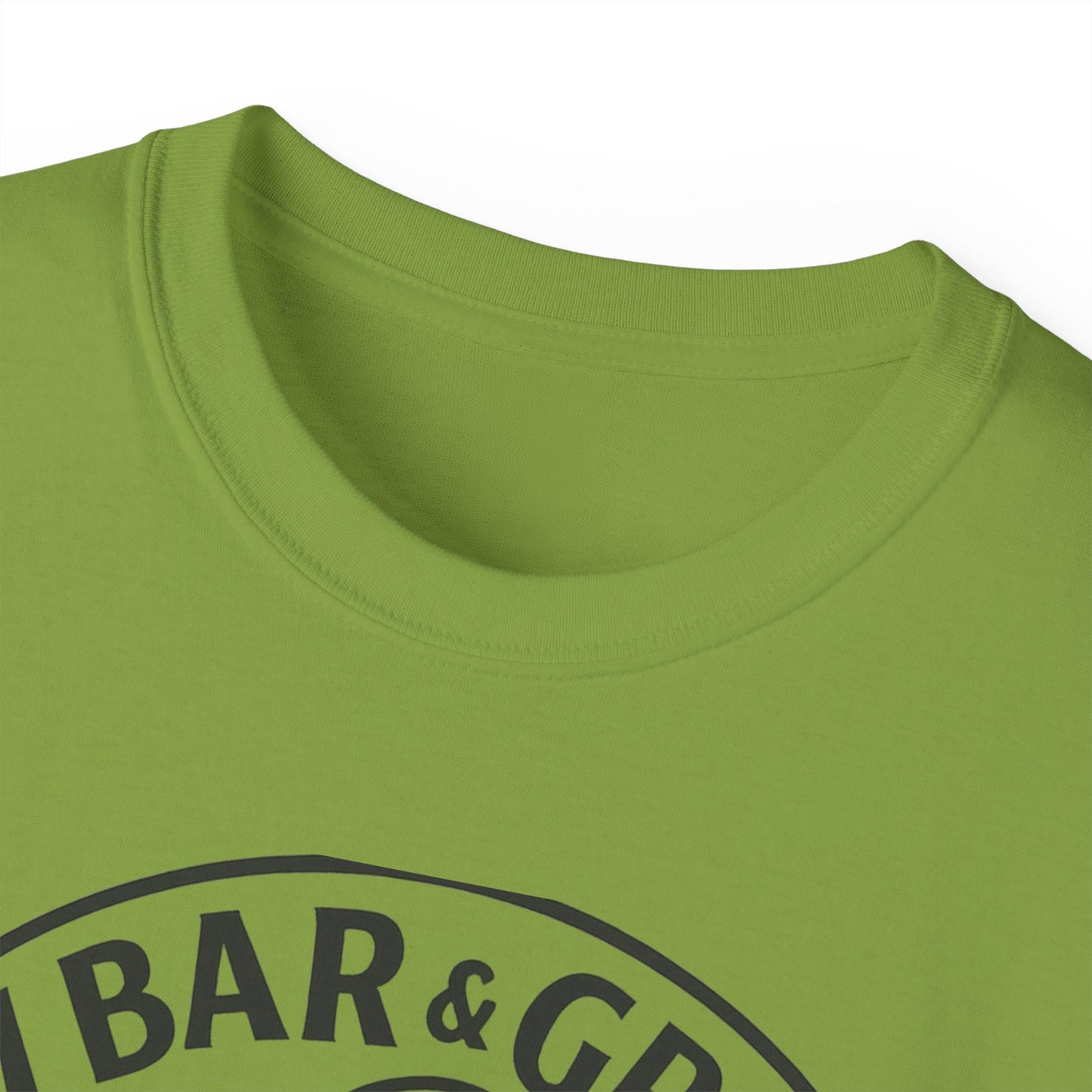 Skeleton Bar & Grill Tee, Fun Unisex Cotton T-Shirt for Halloween, Party Wear, Gift Idea, Casual Outfit