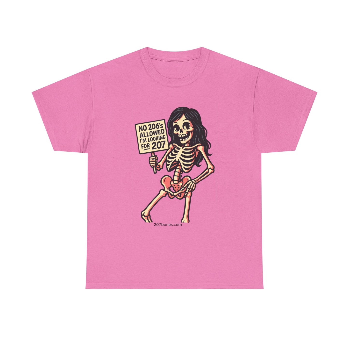 Skeleton Protest Unisex Tee - Fun Graphic T-Shirt for Halloween, Casual Wear, Gift for Friends, Vintage Style, Statement Shirt