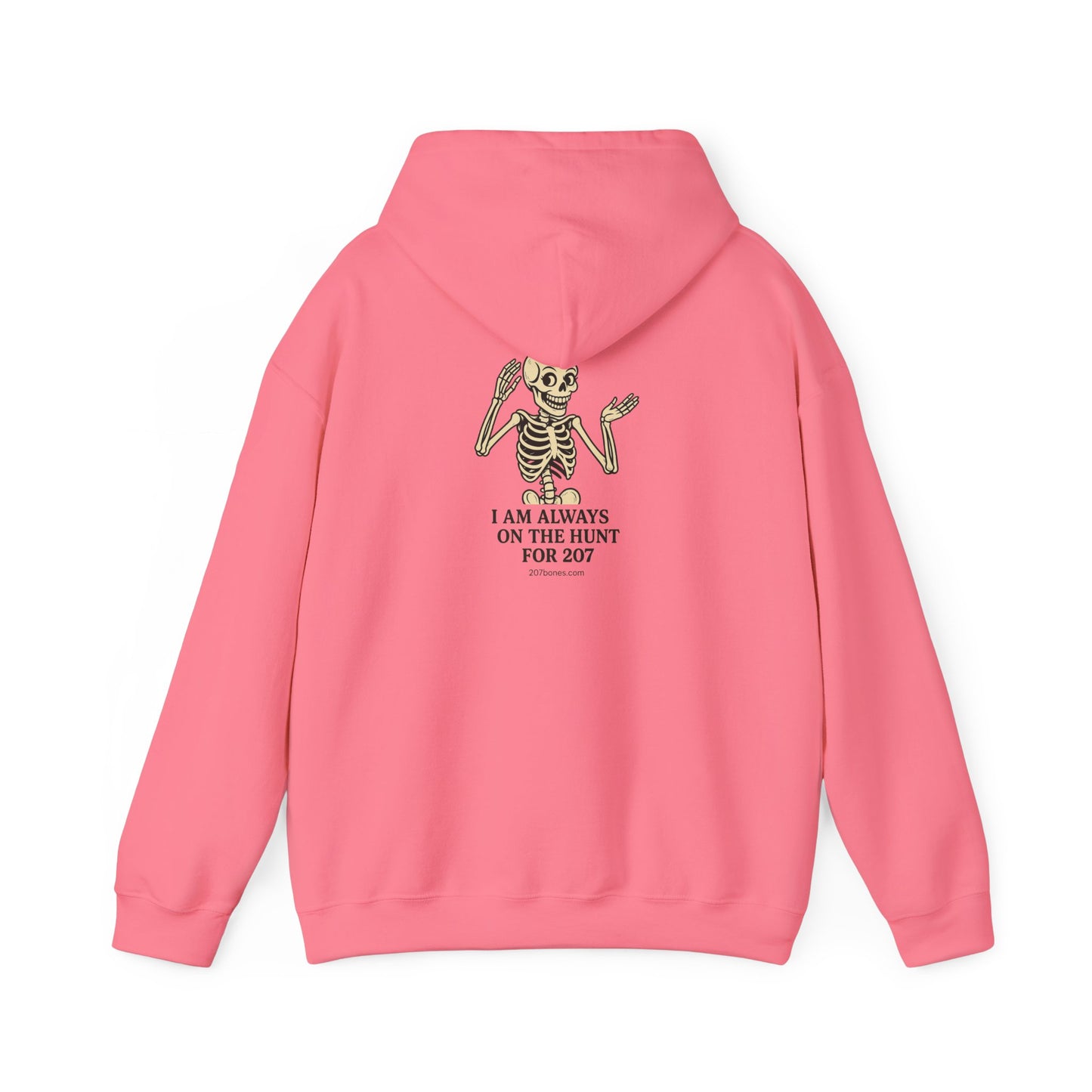 Stylish Unisex Hoodie with Playful Skeleton Design - Cozy, Casual, Perfect for All Seasons, Ideal Gift for Halloween and Trendy Wearers.