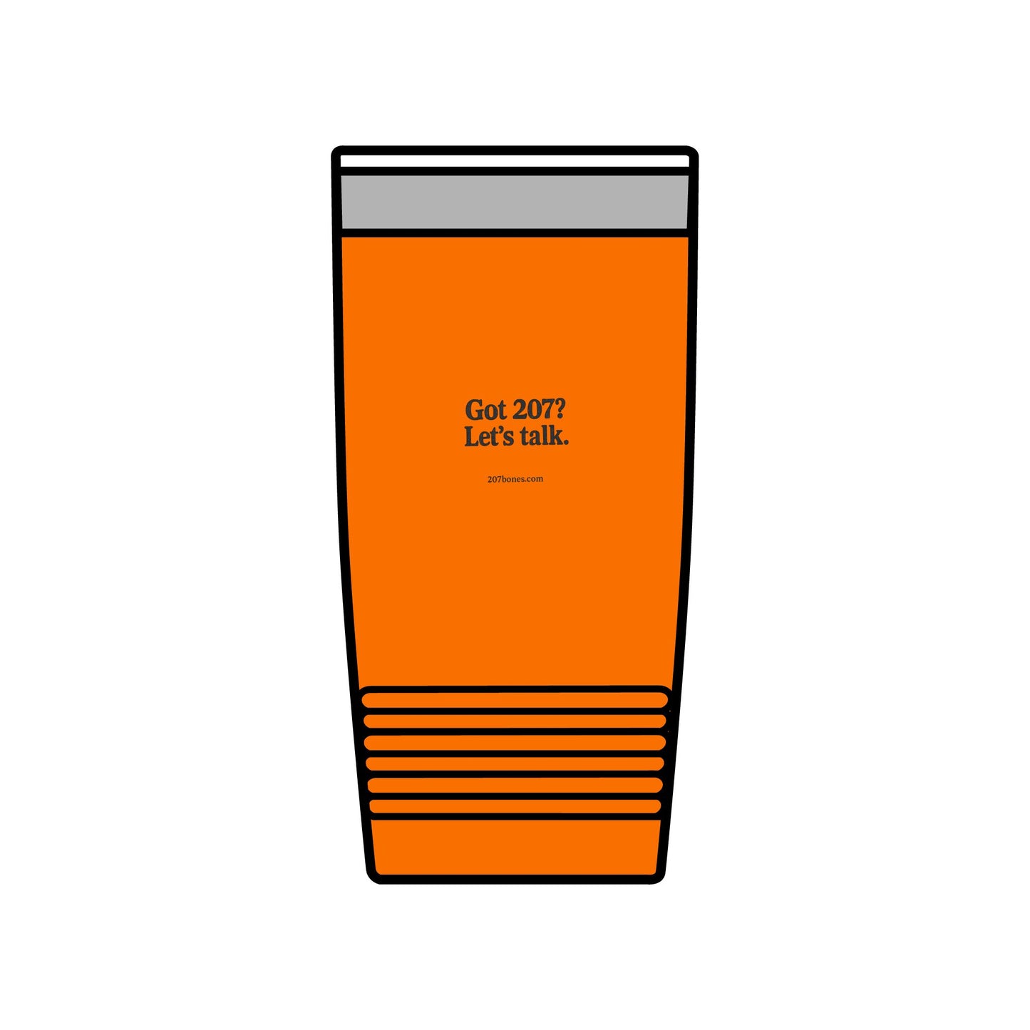 Playful Insulated Tumbler, 20oz - Perfect for Coffee Lovers, Quirky Gift, Halloween Party, Travel Mug, Unique Home Decor