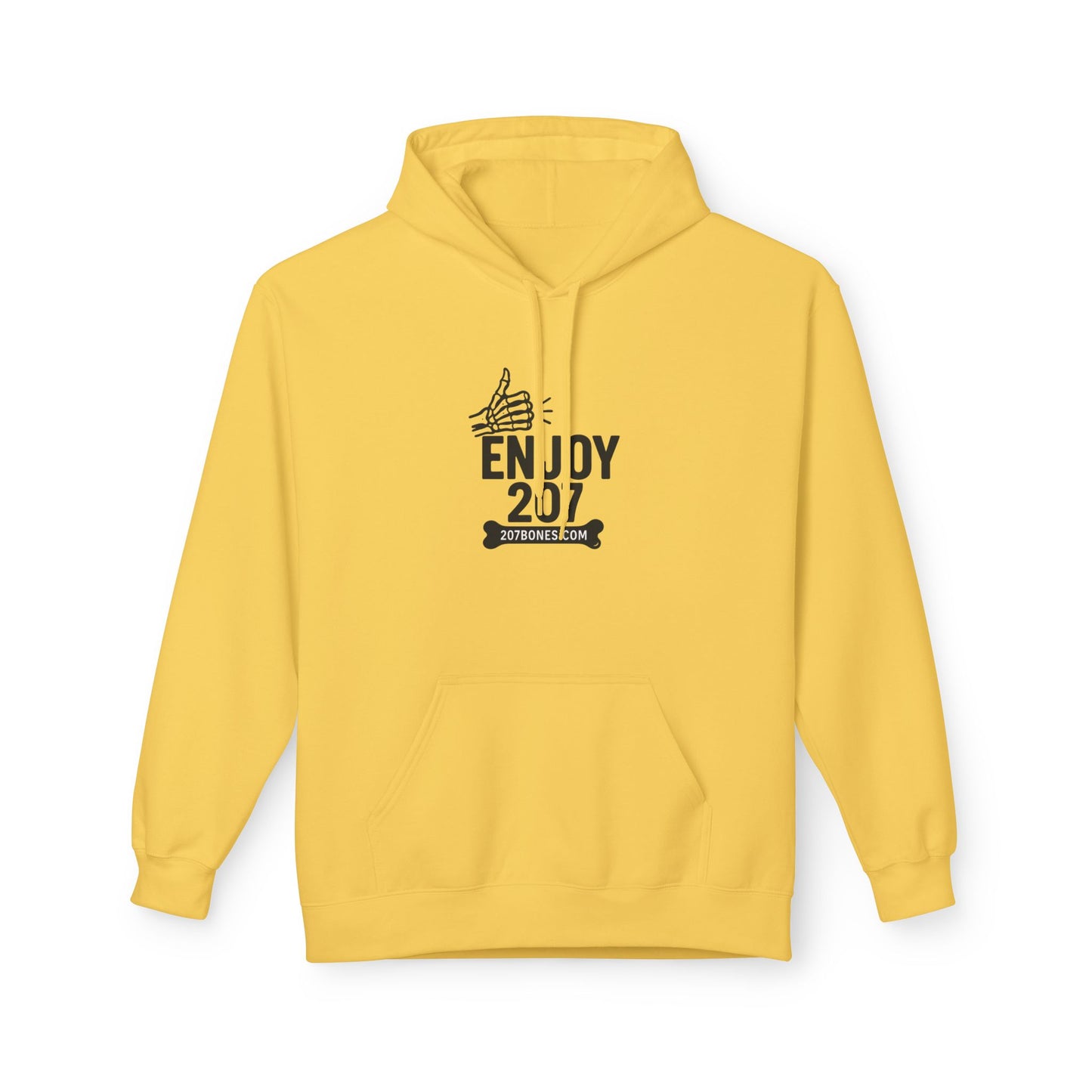 Enjoy 2017 Unisex Fleece Hoodie, Comfortable Gift, Casual Wear, Party Outfit, Cozy Layering Piece, Birthday Gift
