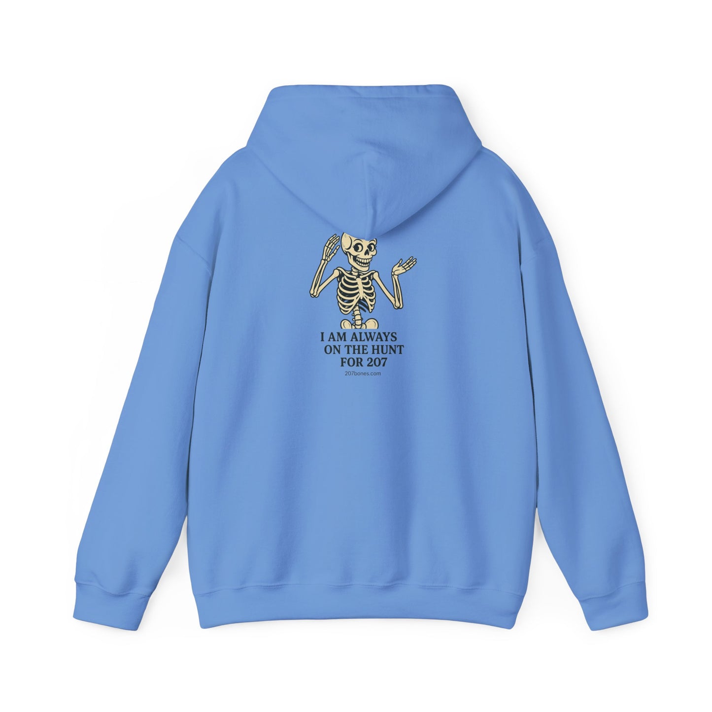Stylish Unisex Hoodie with Playful Skeleton Design - Cozy, Casual, Perfect for All Seasons, Ideal Gift for Halloween and Trendy Wearers.