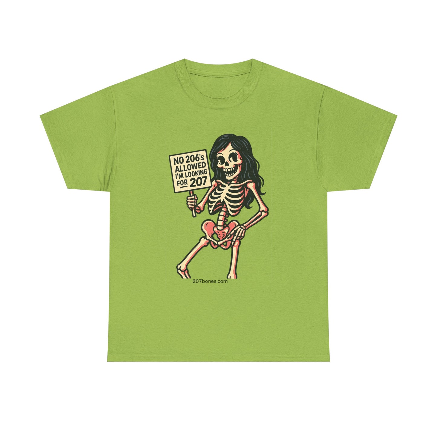 Skeleton Protest Unisex Tee - Fun Graphic T-Shirt for Halloween, Casual Wear, Gift for Friends, Vintage Style, Statement Shirt
