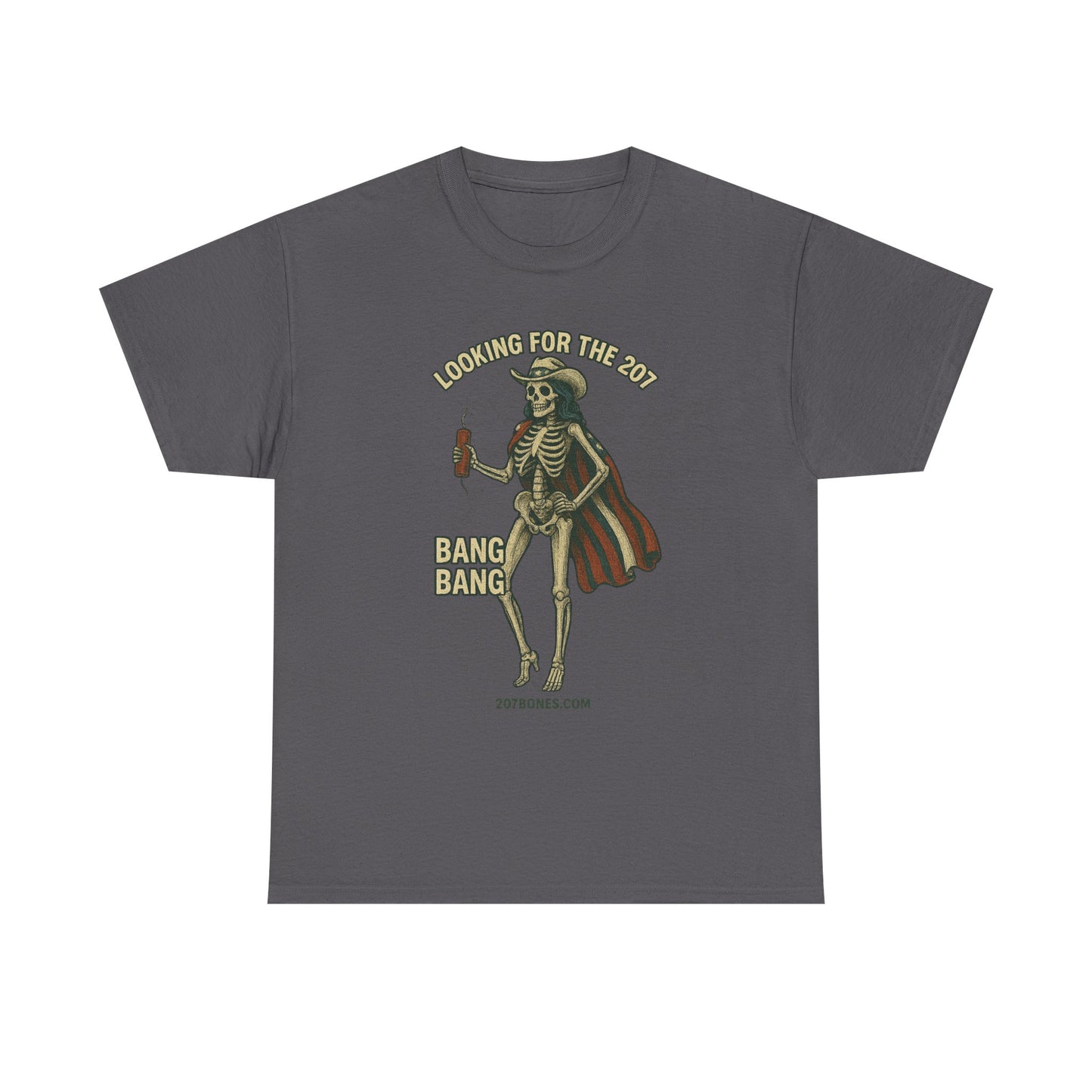 Spooky Skeleton Tee, Halloween Shirt, Unisex Graphic Tee, Casual Wear, Quirky Apparel, Fun Gift for Any Occasion