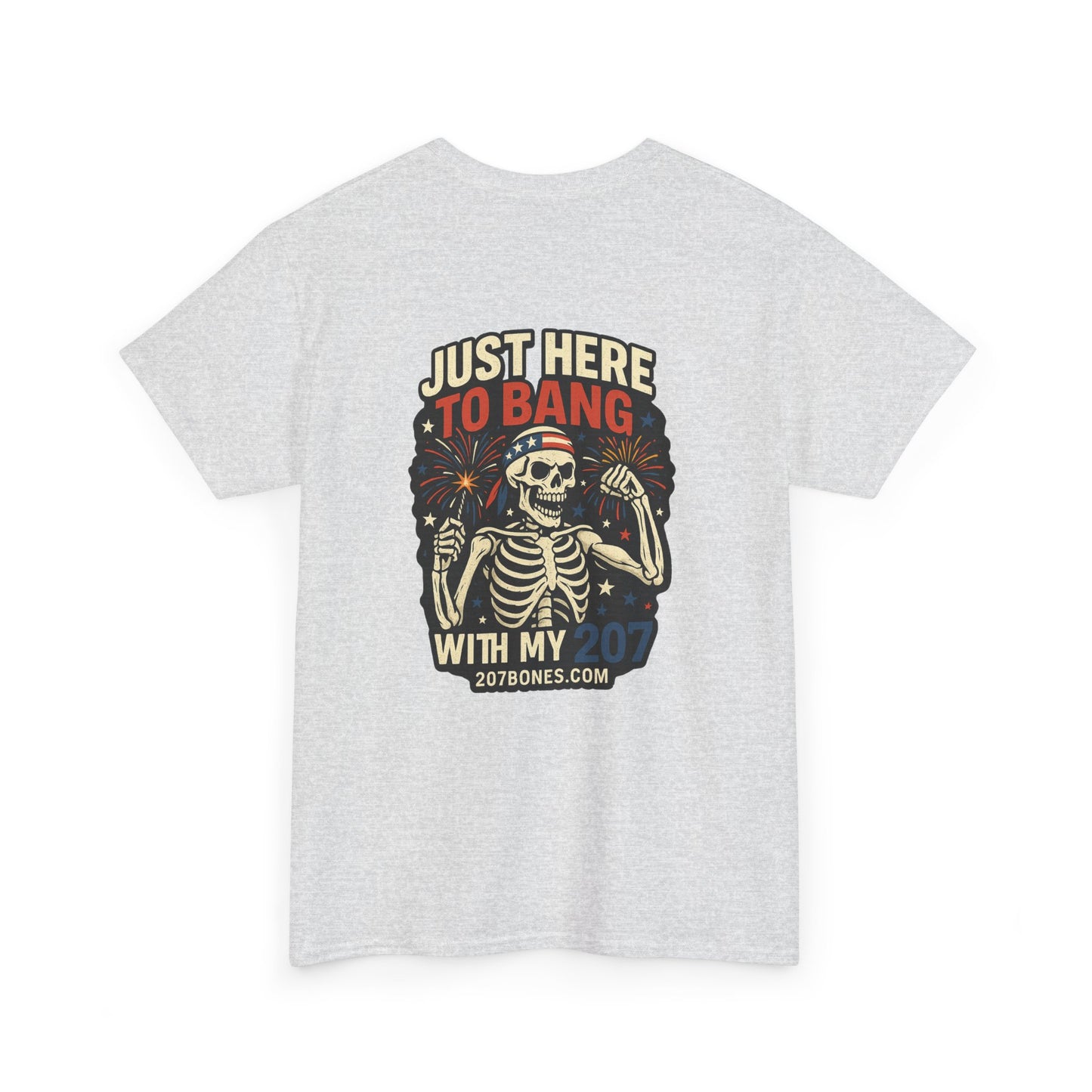Fun Unisex Cotton Tee - Skeleton Graphic, Casual Wear, Halloween Party Shirt, Gift for Friends, Summer Essentials