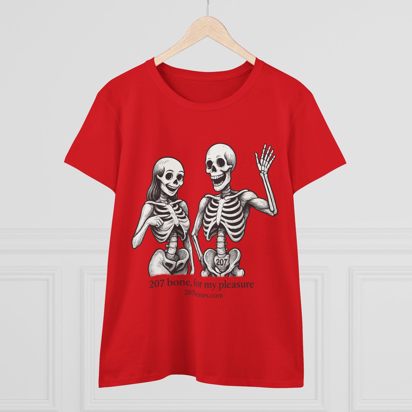 Funny Skeleton Graphic Tee, Halloween Shirt, Quirky Women's Top, Casual Everyday Wear, Gift for Friends