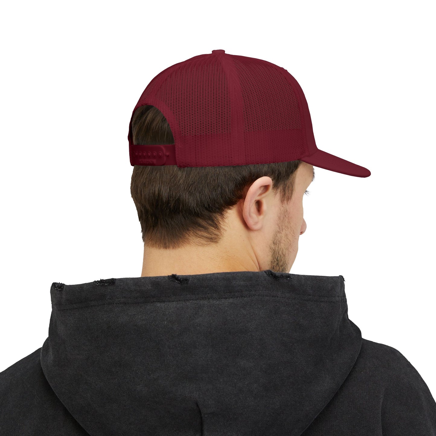 Stylish Embroidered Snapback Trucker Cap, Casual Summer Hat, Gift for Him/Her, Trendy Outdoor Headwear, Adjustable Sports Cap
