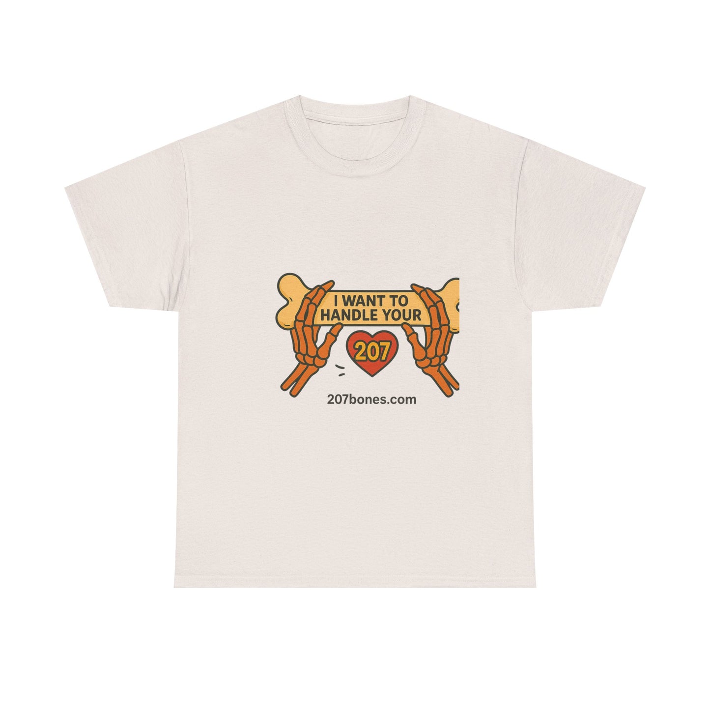 Playful Pet-Themed Tee: 'I Want to Handle Your Bones' Unisex T-Shirt, Dog Lovers Gift, Casual Wear, Fun Animal T-Shirt, Birthday Gift