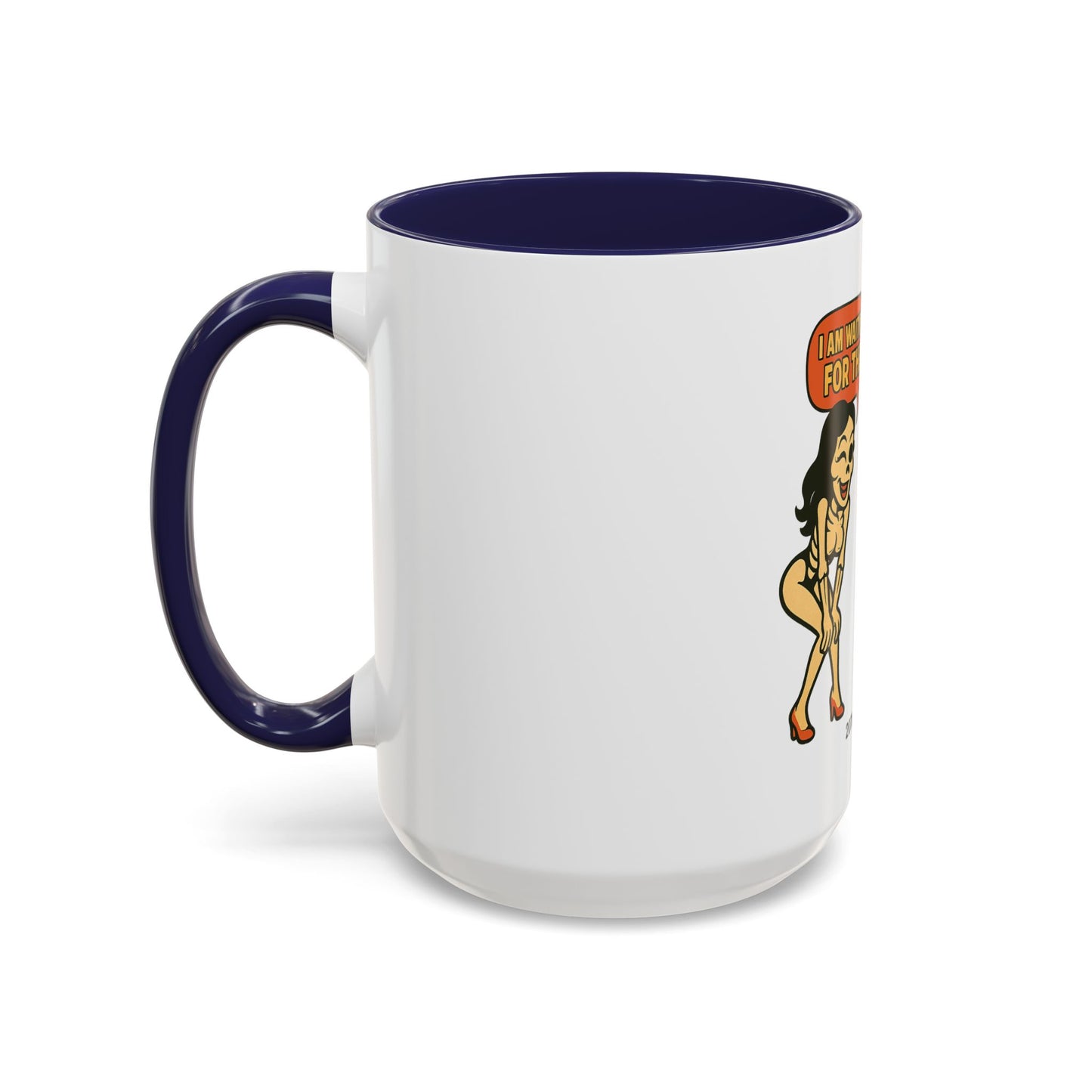 Playful Skeleton Coffee Mug, Fun Gift for Halloween, Quirky Kitchen Decor, Unique Drinking Cup, Halloween Humor Mug
