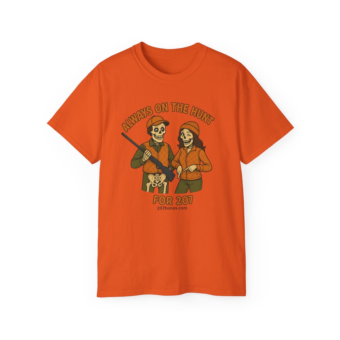 Always on the Hunt Graphic Tee, Fun Tee for Adventurers, Hunting Apparel, Gift for Outdoor Enthusiasts, Unisex Casual Shirt