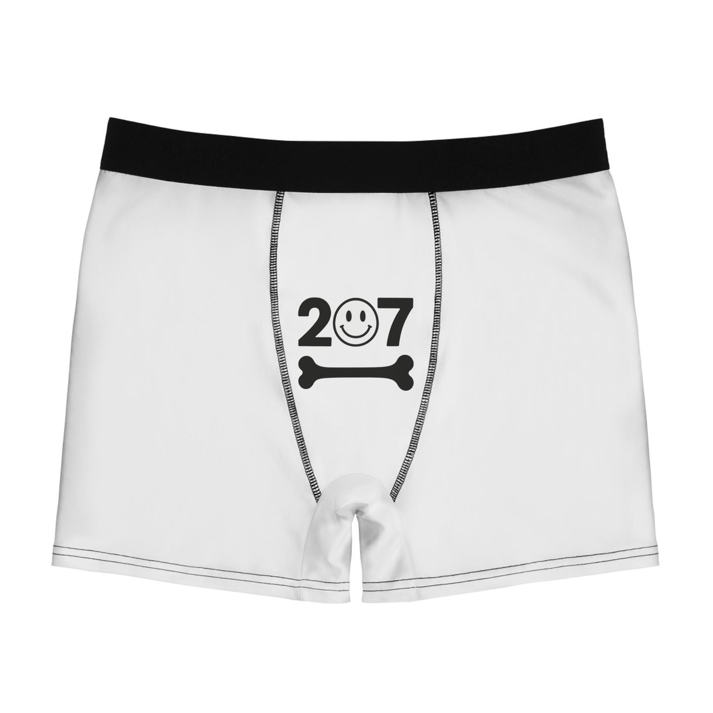 Men's Boxer Briefs with Fun Graphics, Comfortable Underwear for Everyday Wear, Perfect Gift for Him, Men's Loungewear, Playful Boxers