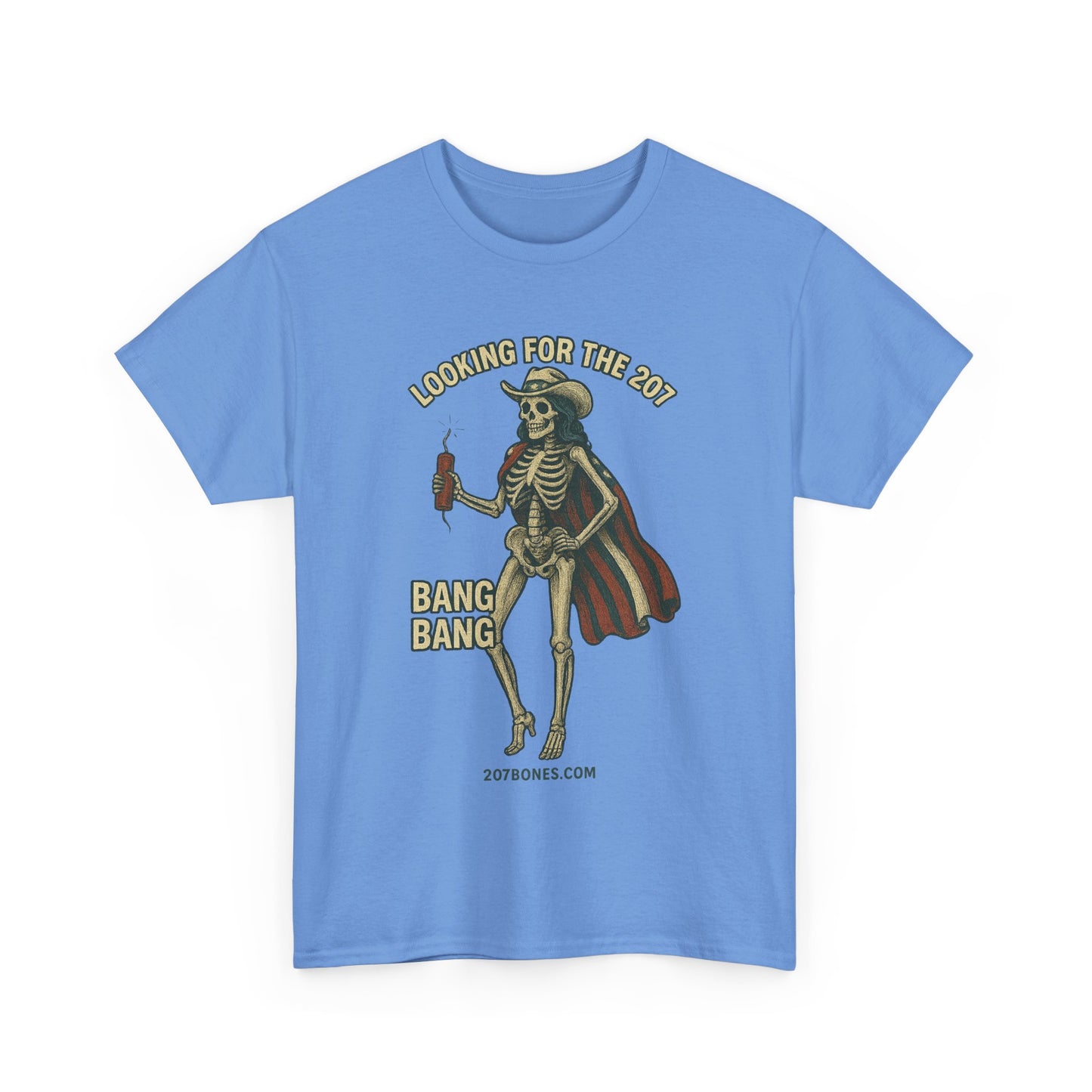 Spooky Skeleton Tee, Halloween Shirt, Unisex Graphic Tee, Casual Wear, Quirky Apparel, Fun Gift for Any Occasion