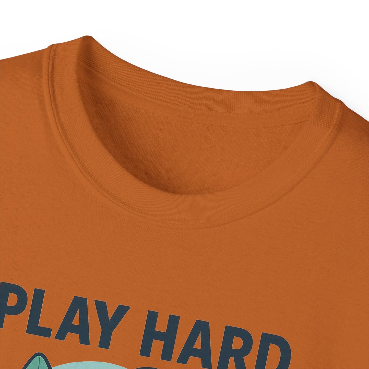 Play Hard Bone Harder Tee, Fun Skeleton Shirt, Summer Vibes Tee, Beach Lover Gift, Halloween Party Tee, Casual Everyday Wear