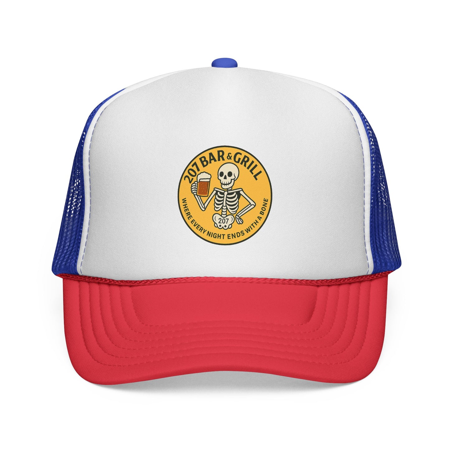 Fun and Quirky Trucker Cap, Camping, Casual Days, Gifts for Bar Lovers