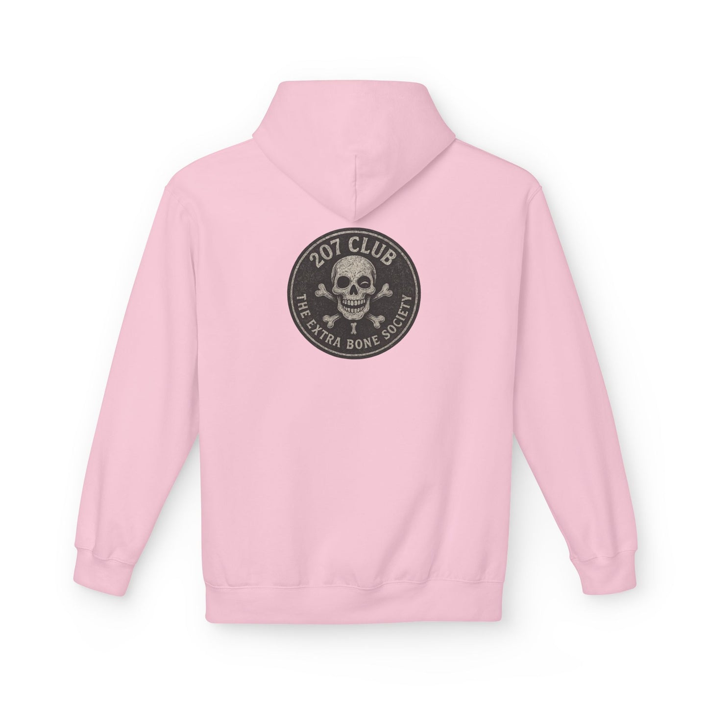 Kiss & Skull Graphic Fleece Hoodie - Trendy Unisex Sweatshirt for Casual Wear, Halloween, Party, Street Style, Gifts