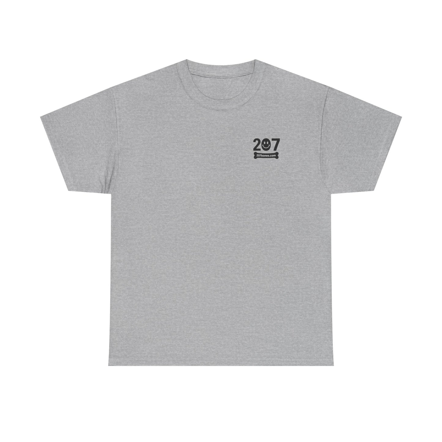 Patriotic Graphic Tee - Born to Bone, Unisex Heavy Cotton T-Shirt, Perfect for BBQs, Independence Day, and Casual Outings