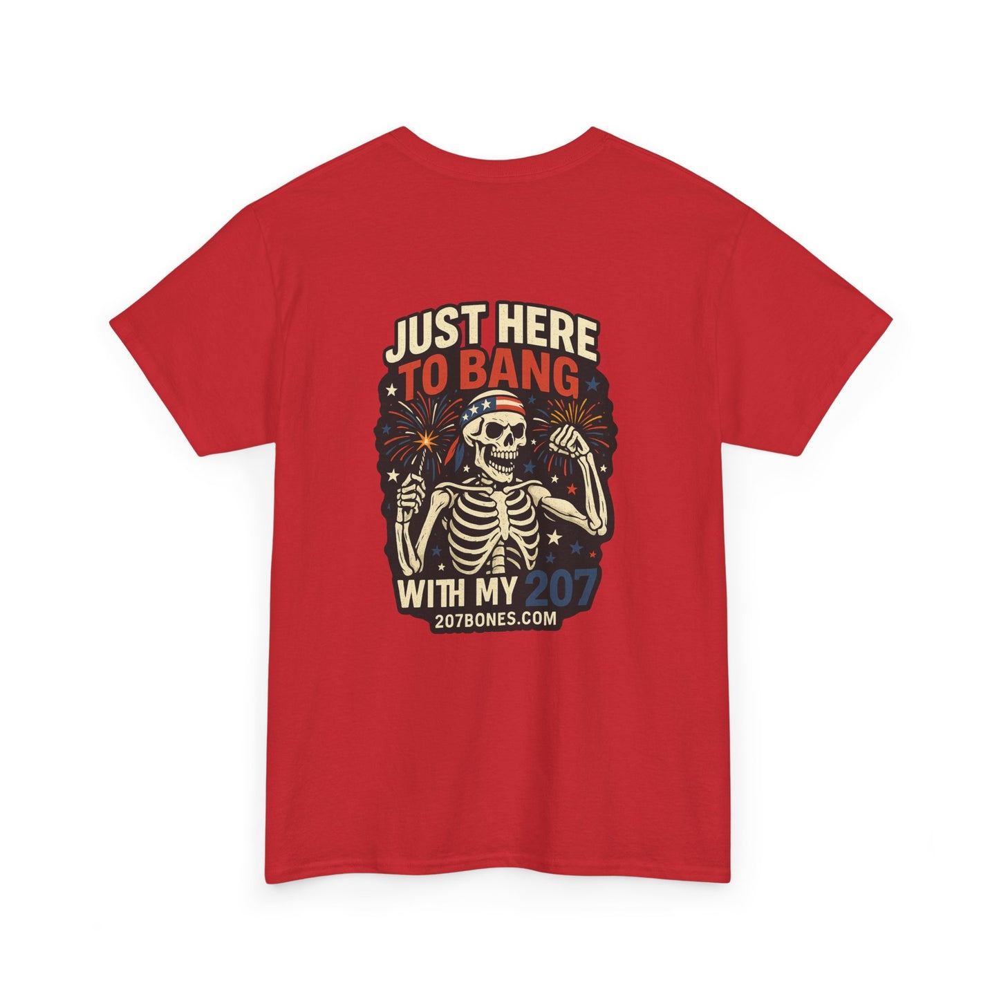 Fun Unisex Cotton Tee - Skeleton Graphic, Casual Wear, Halloween Party Shirt, Gift for Friends, Summer Essentials