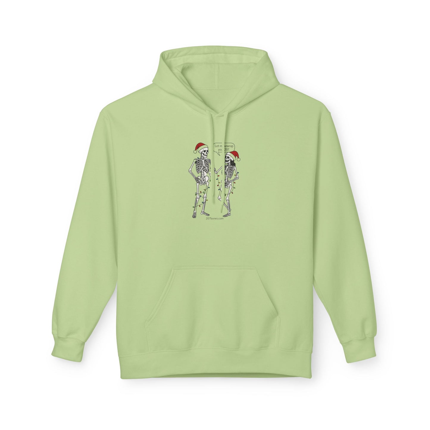 Festive Graphic Hoodie, Christmas Gift, Holiday Apparel, Cozy Winter Wear