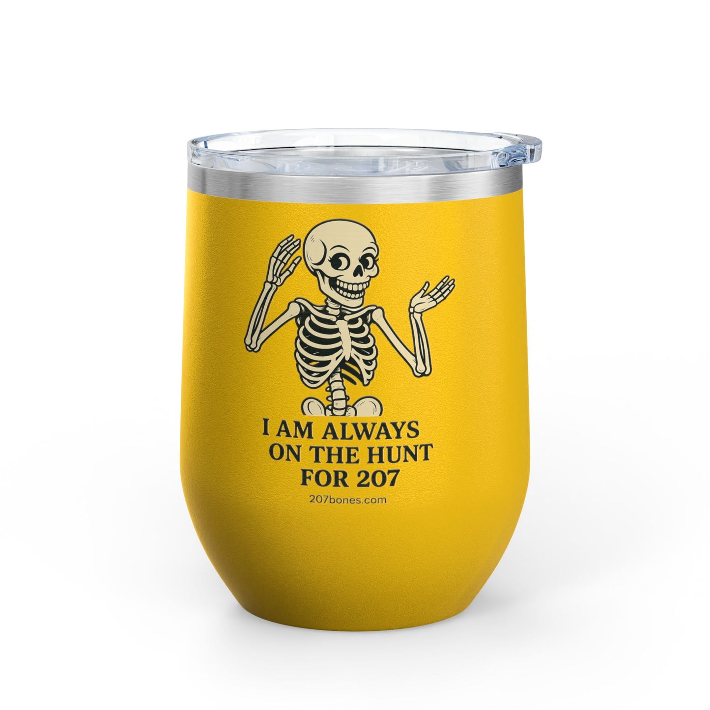 Charming Skeleton Wine Tumbler, Fun Gifts for Halloween, Unique Party Favor, Sip-Friendly, Durable Drinkware, Perfect for Wine Lovers